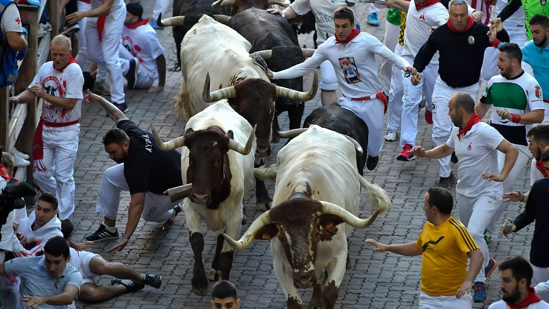 Estos son los encierros de los Sanfermines