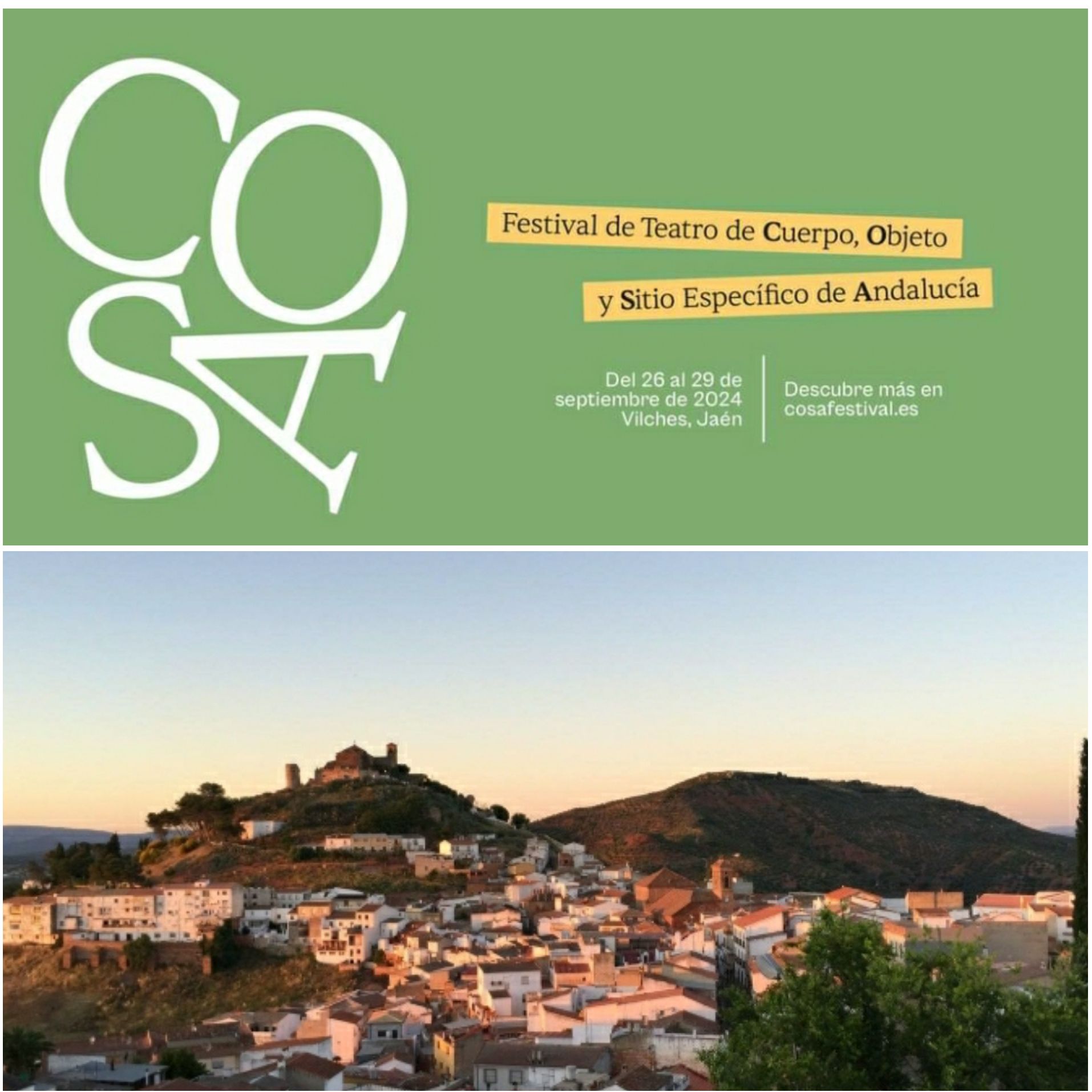 En escena - Nuevo festival de artes escénicas en Vilches (Jaén): C.O.S.A.