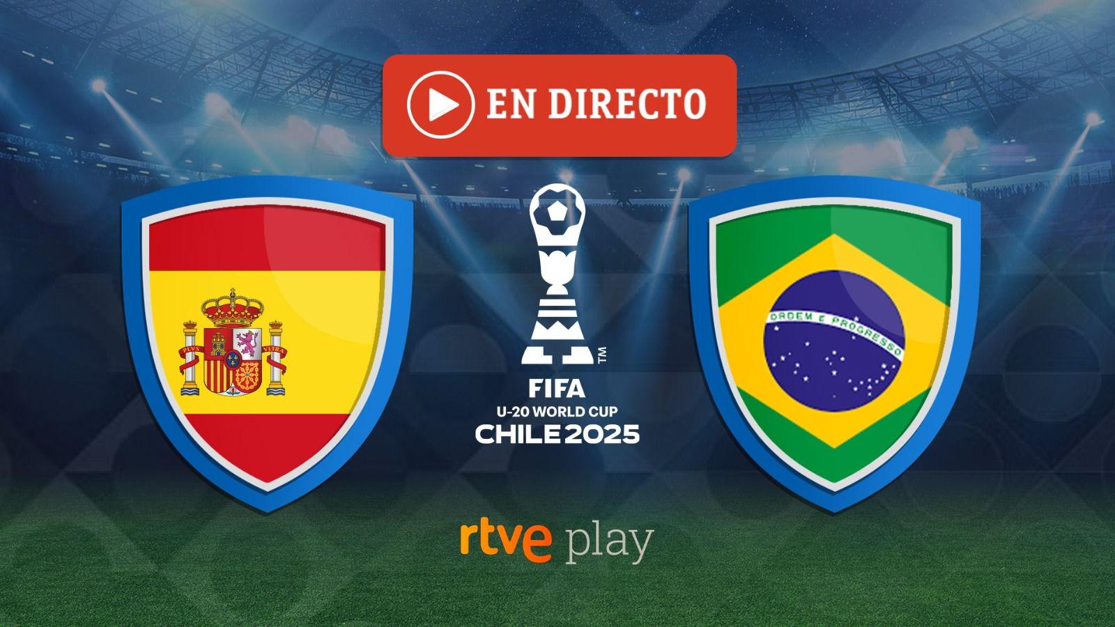 España - Brasil, en directo el partido del Mundial sub-20 de fútbol