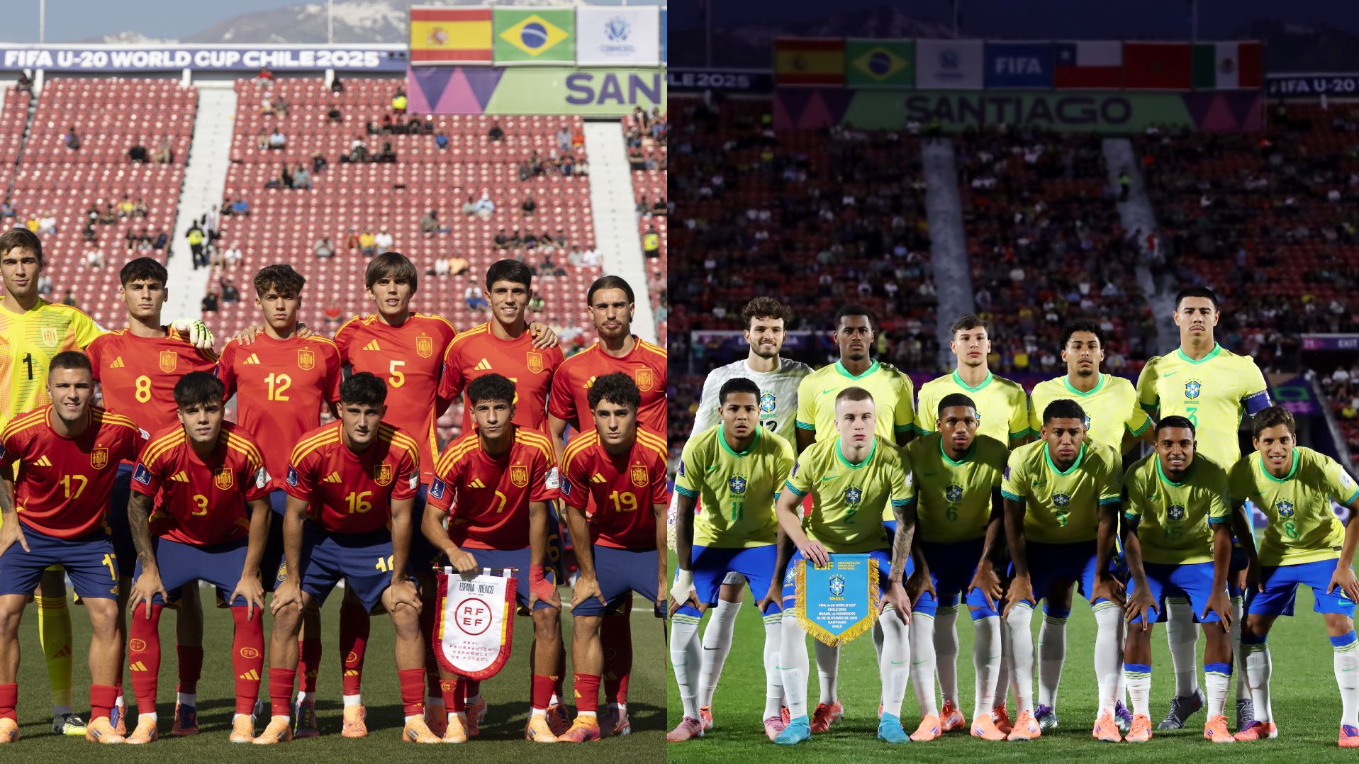 España Vs Brasil, ser o no ser en el Mundial sub-20 de Chile