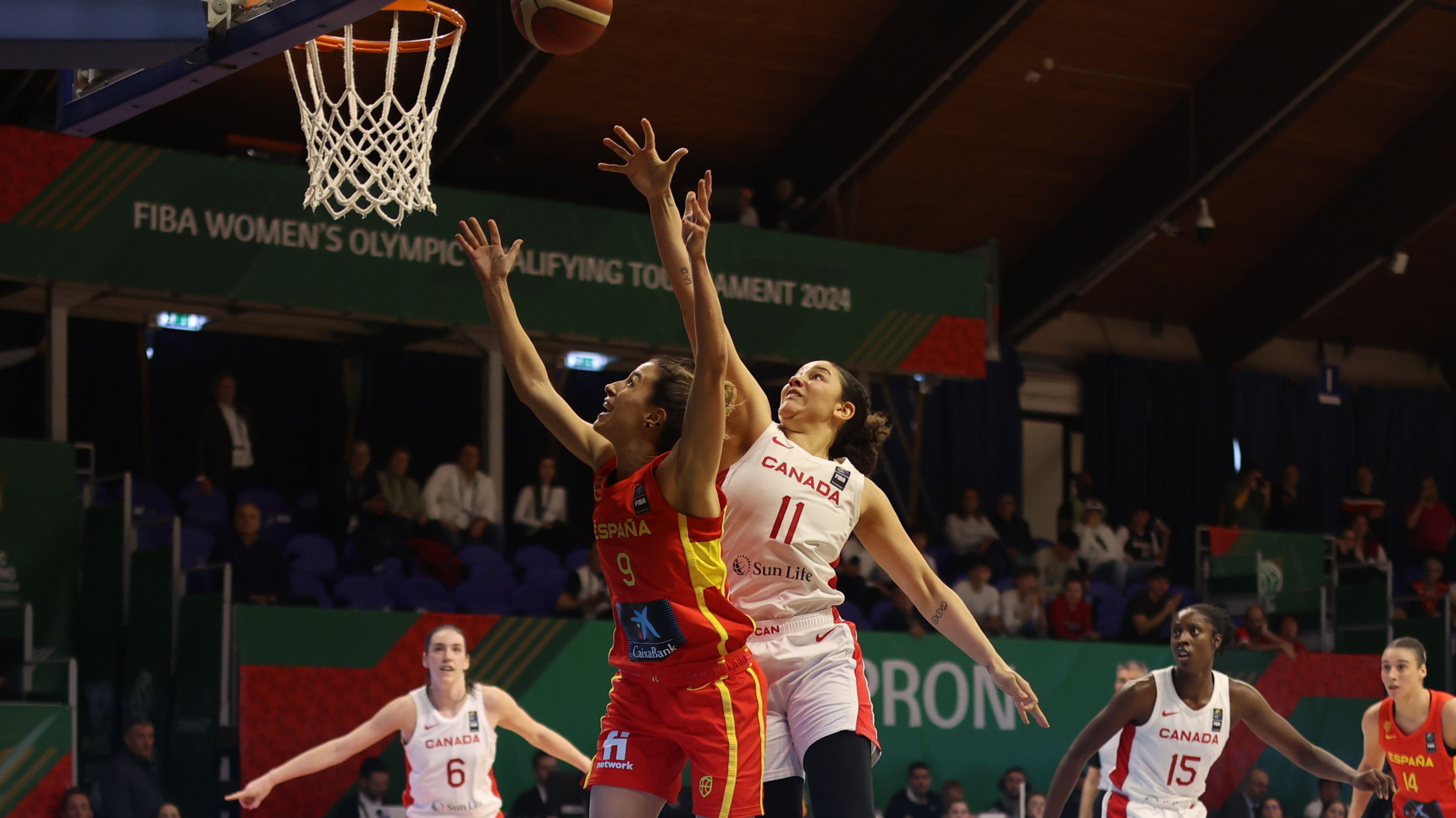 Spain Women's Basketball Team Triumphs Over Canada in PreOlympic