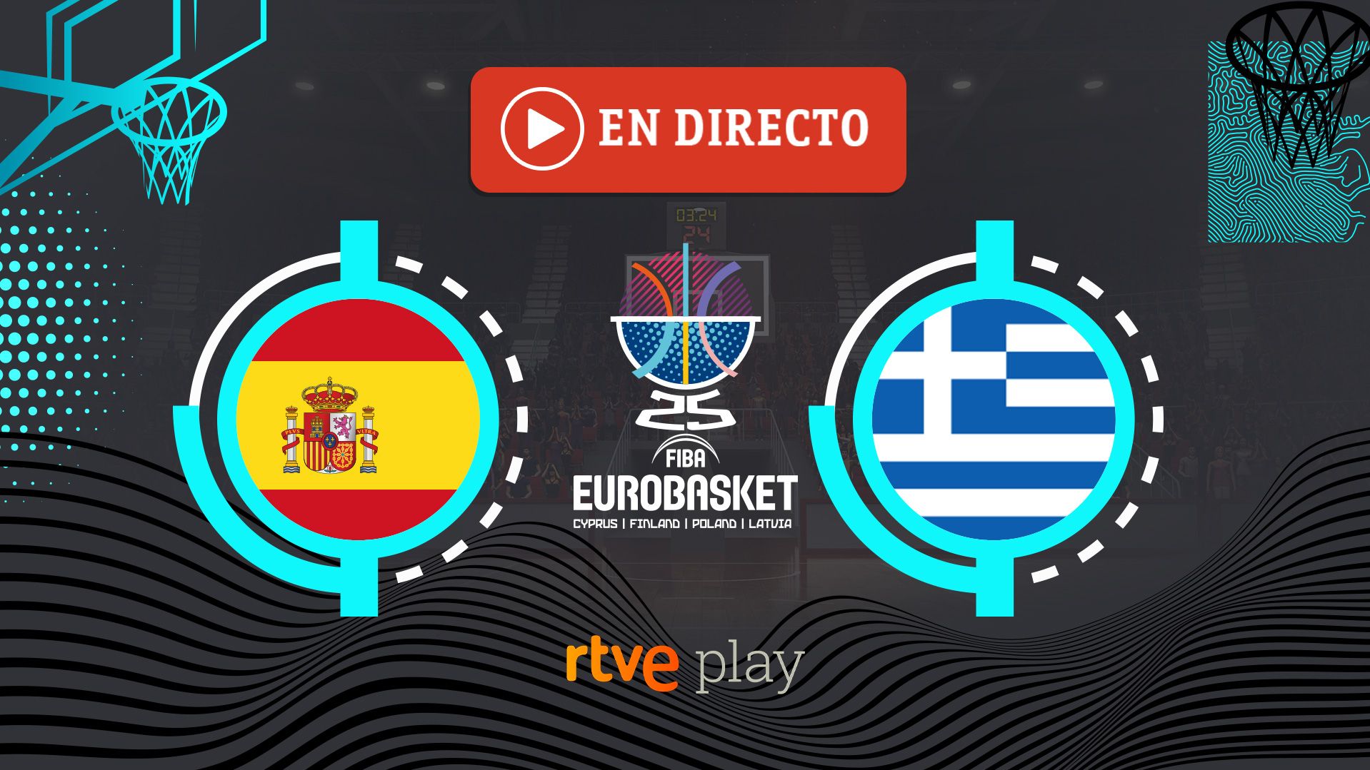 España - Grecia, en directo hoy el partido de la selección en el Eurobasket 2025