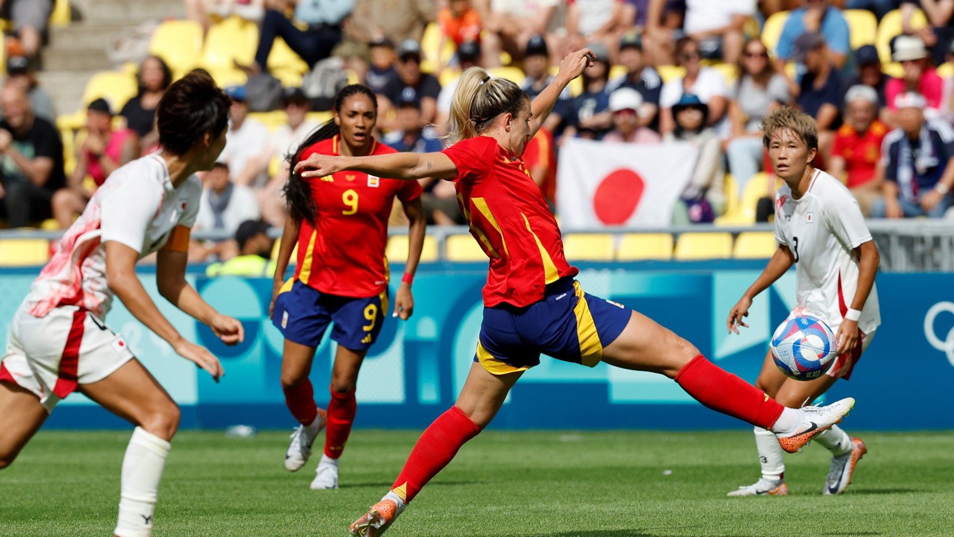 España Japón (f) Ver partido de fútbol de París 2024