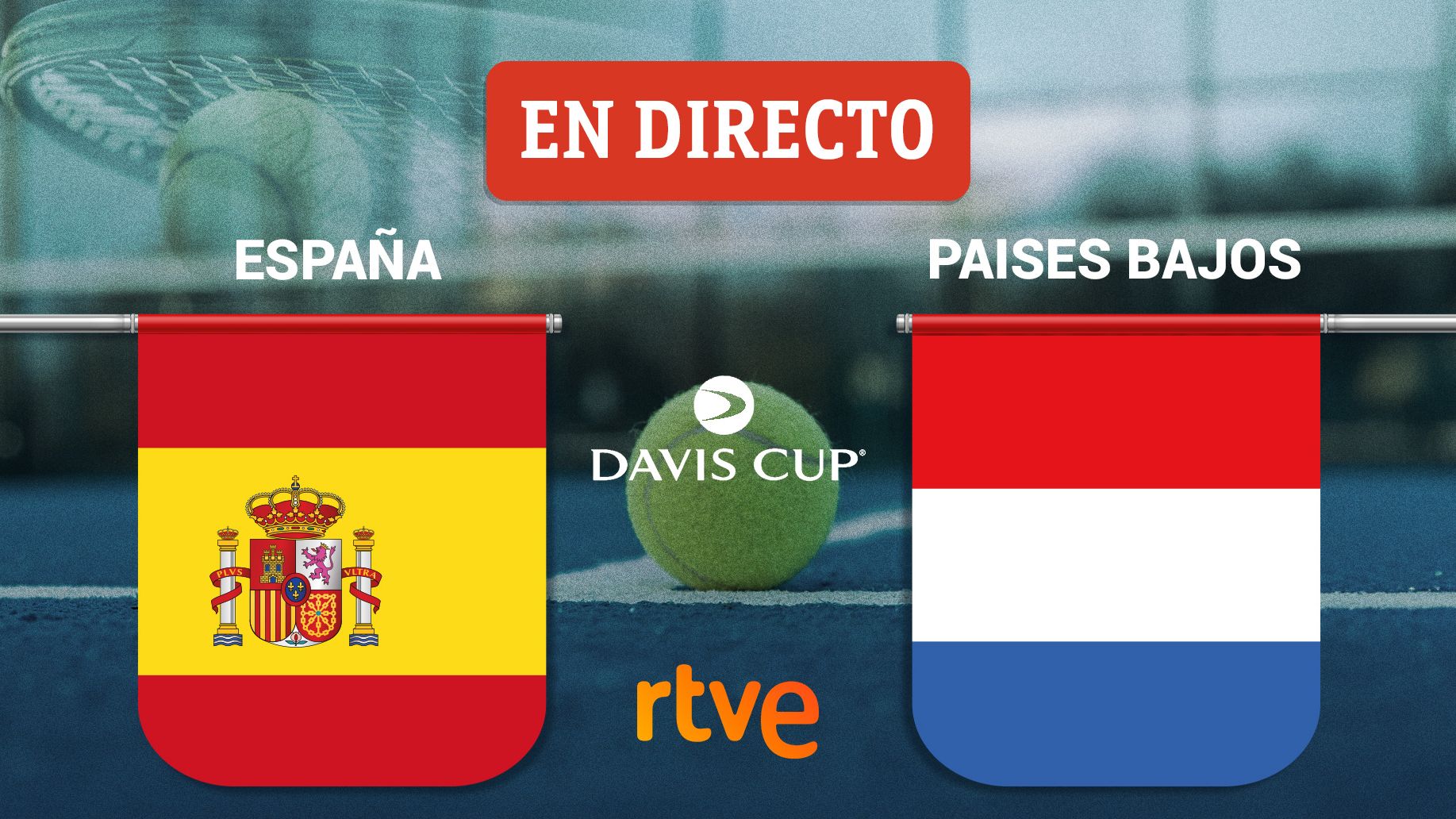 España Países Bajos dobles, en directo Cuartos Copa Davis 2024