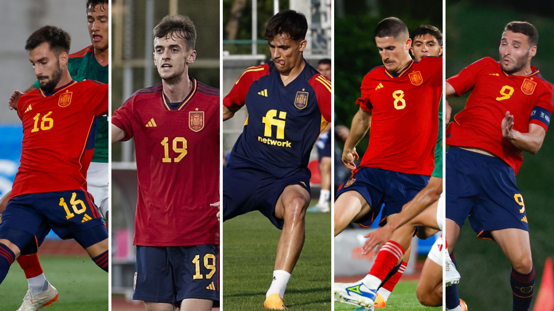 Jugadores sub 21 españa 2023