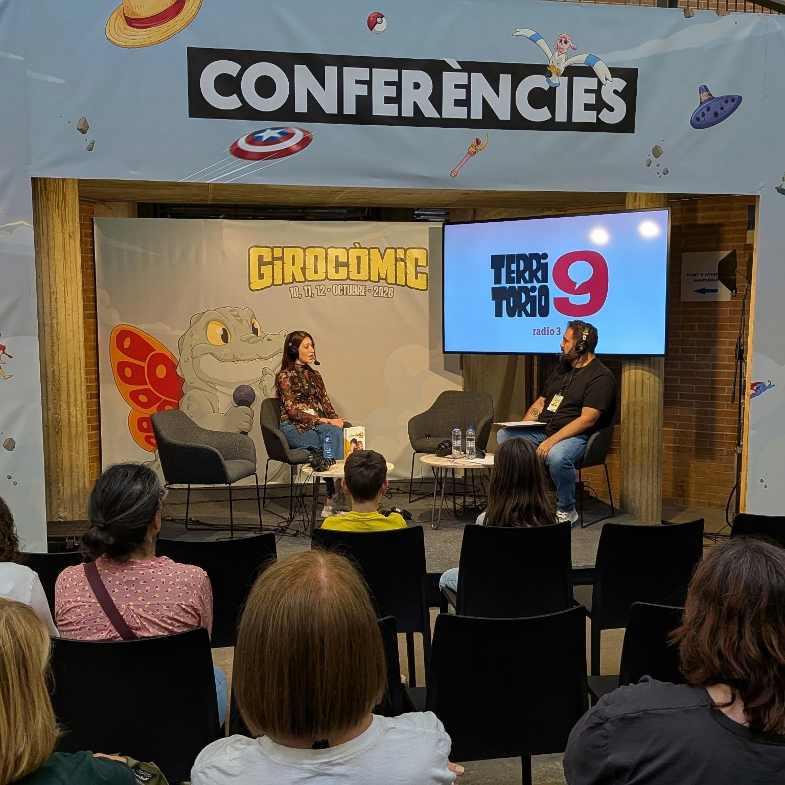 Territorio 9 - Especial desde el Girocòmic 2026 con Núria Sanguino, Joan S. Luna y Alejandro Martínez Viturtia - 12/10/26