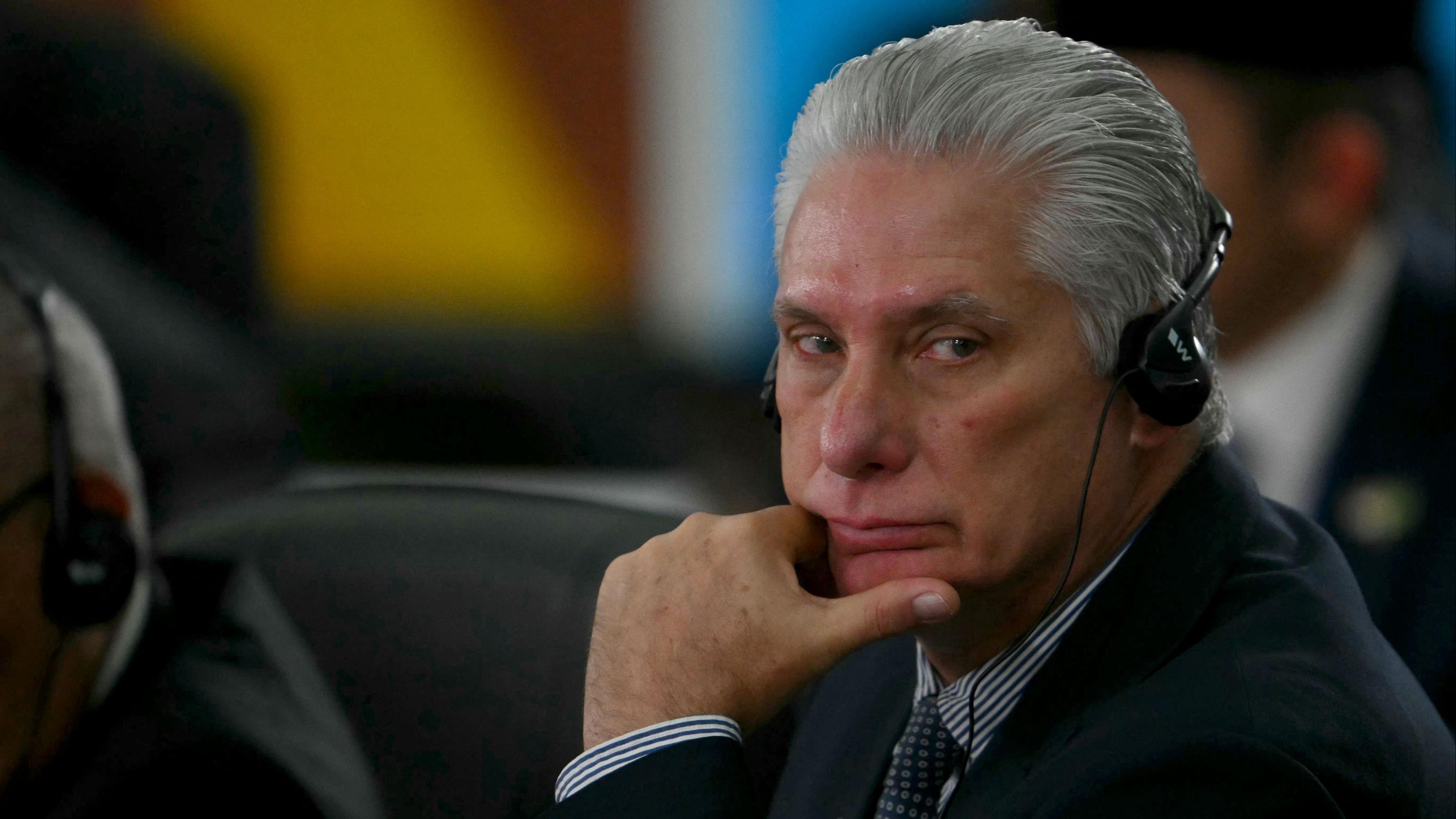 Estados Unidos sanciona por primera vez al presidente de Cuba al cumplirse cuatro a�os de las protestas del 11 de julio