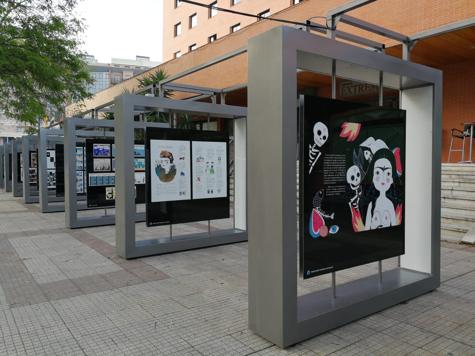 Exposición Arte y Comic (Cáceres Abierto 2019)