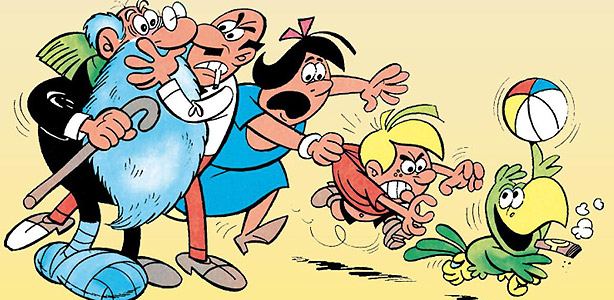 'la familia cebolleta', de vázquez, cumple 60 años