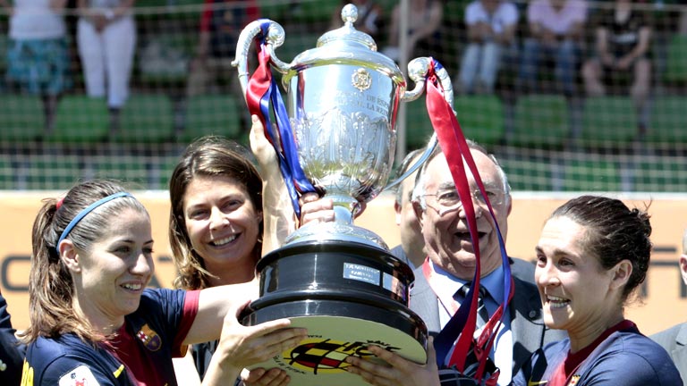 El FC Barcelona gana la Copa de la Reina y sella una temporada perfecta
