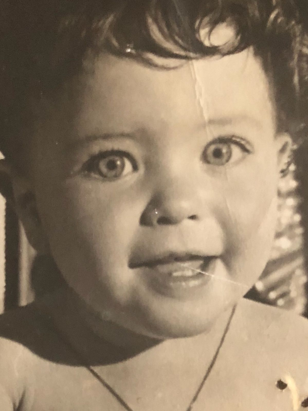 Fernando Martín con un año Fernando Martín con un año