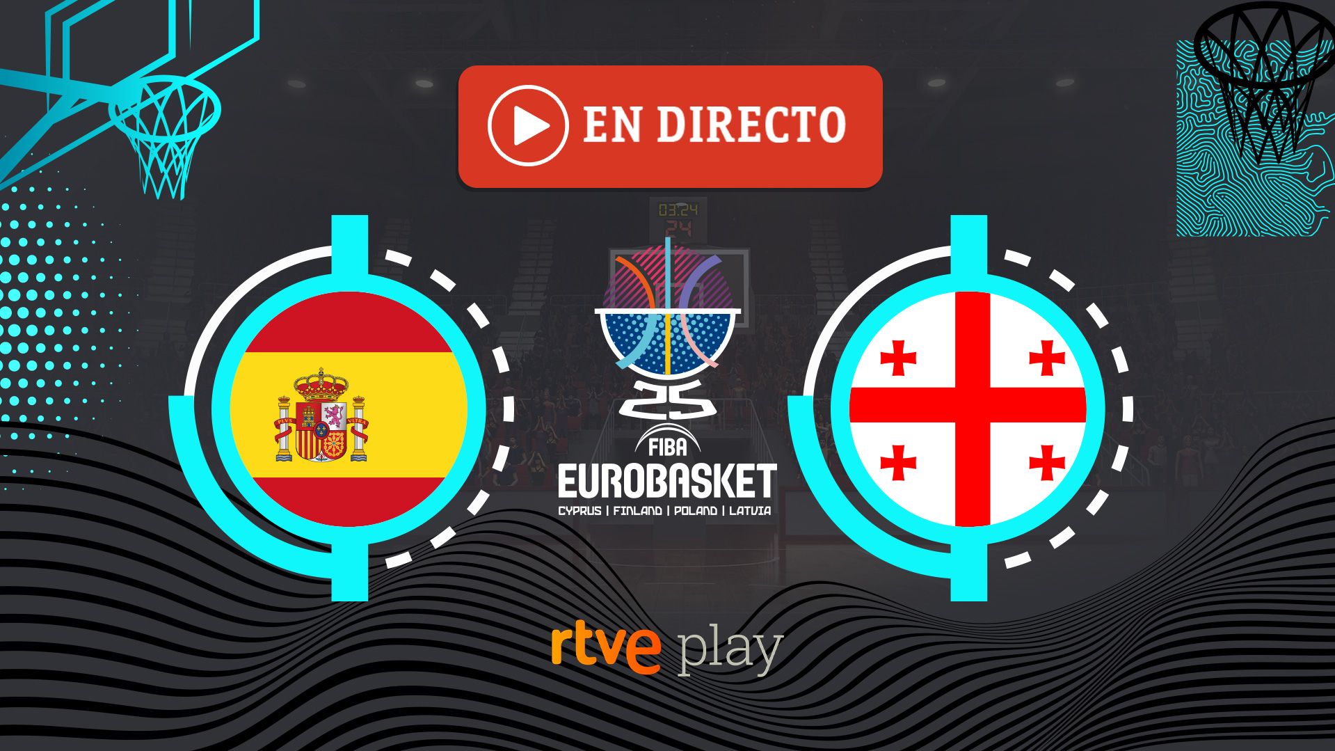 Georgia - España, en directo hoy el partido de la selección en el Eurobasket 2025