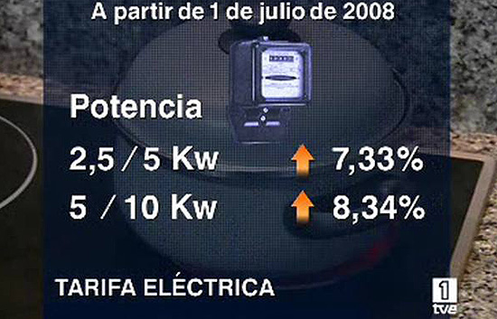 El Gobierno justifica la subida de la luz para "ahorrar energía por el ...