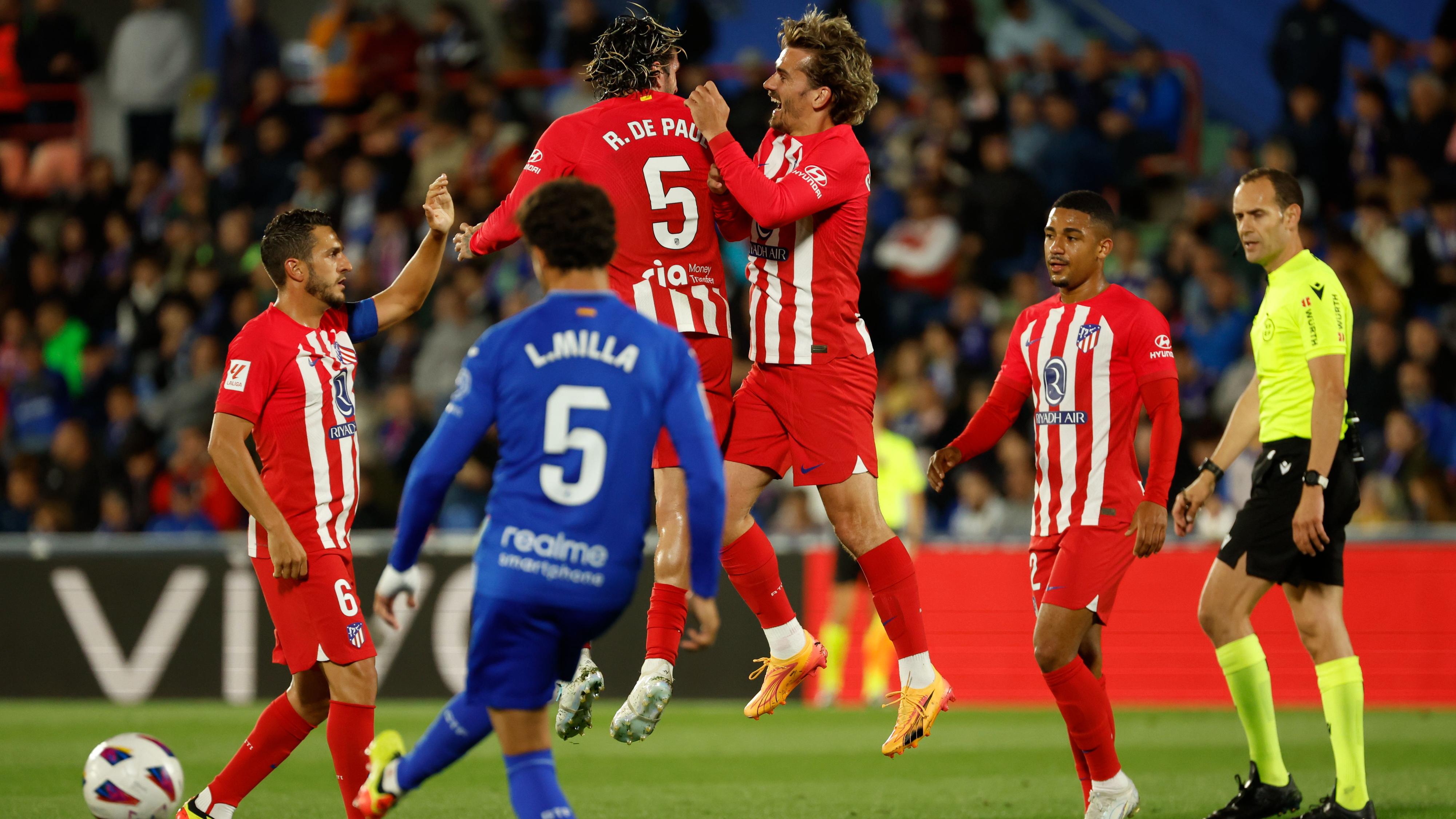 El Atlético de Madrid, clasificado para la Champions tras su victoria ...