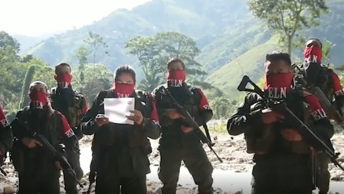 La guerrilla del ELN anuncia "un cese al fuego" en Colombia durante la ...