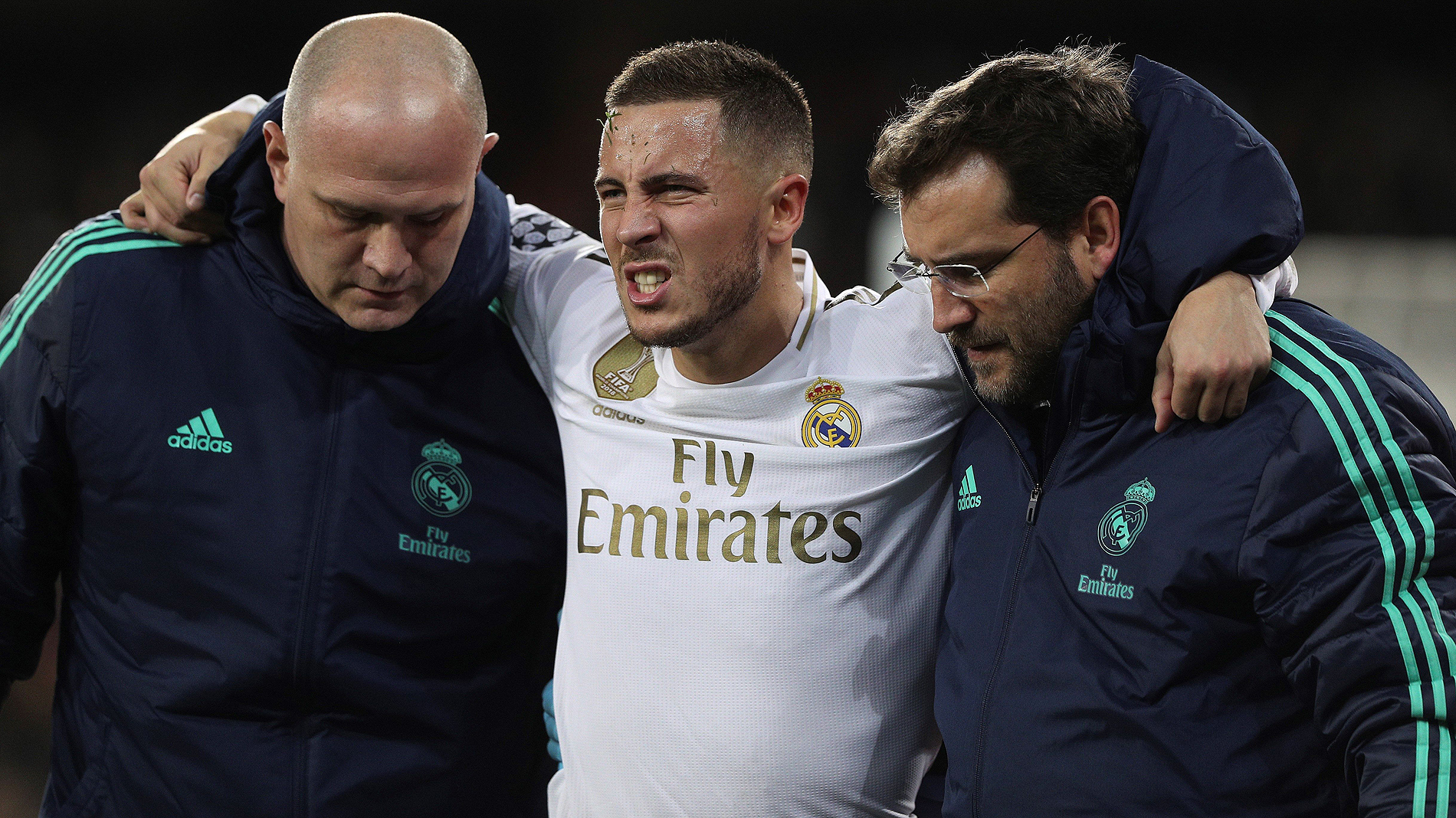 Hazard solo sufre una contusión en el tobillo derecho