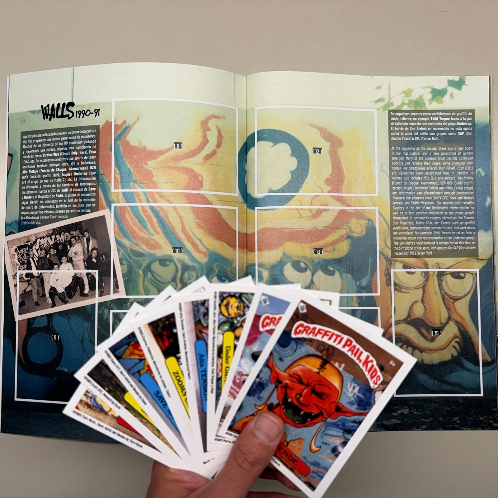 Territorio 9 - Historia del graffiti en Barcelona en cromos por Zosen Bandido y Antón Seoane | Isaac Rosa: viñetas sobre desahucios - 28/09/26 episode artwork