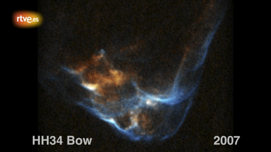 El Hubble graba el nacimiento de una estrella | RTVE.es