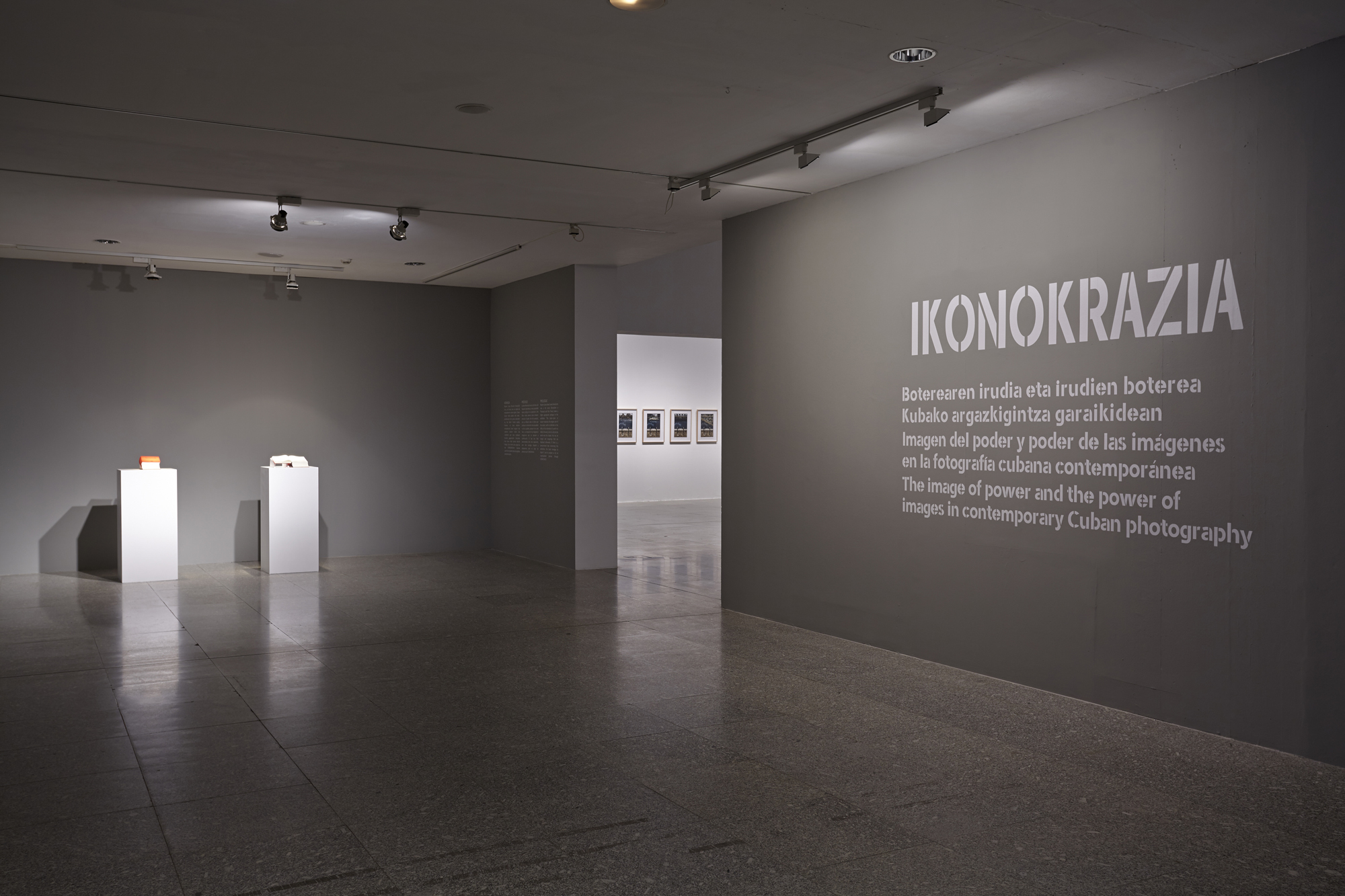 Iconocracia (vista de la exposición en Museo Artium, Vitoria)