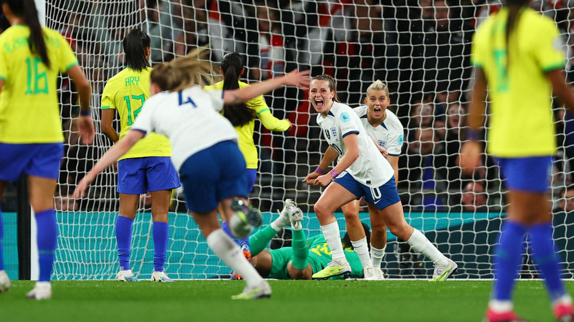 Brasil vs inglaterra femenino