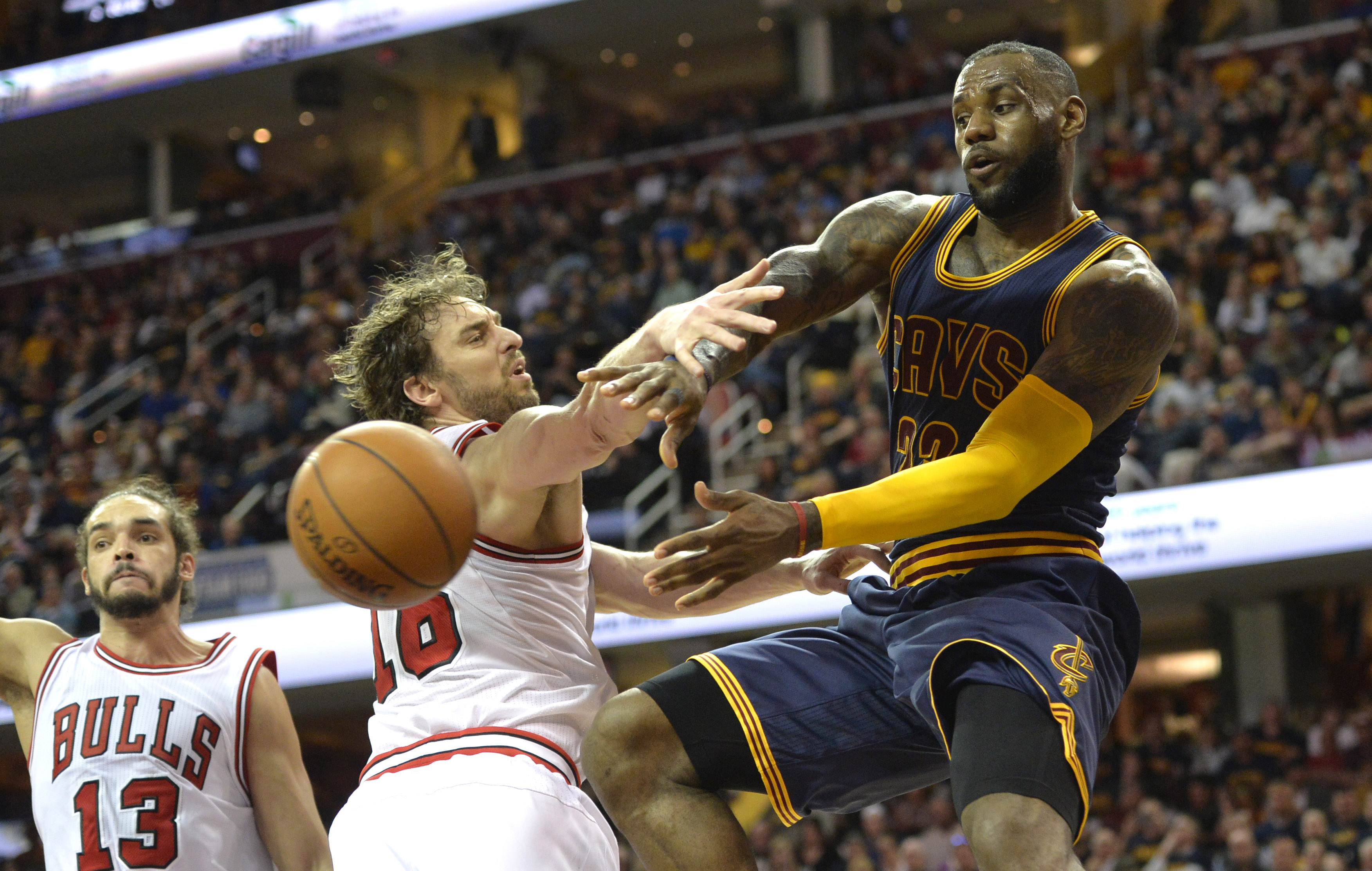 Un Triple-doble De LeBron Acaba Con Los Bullls