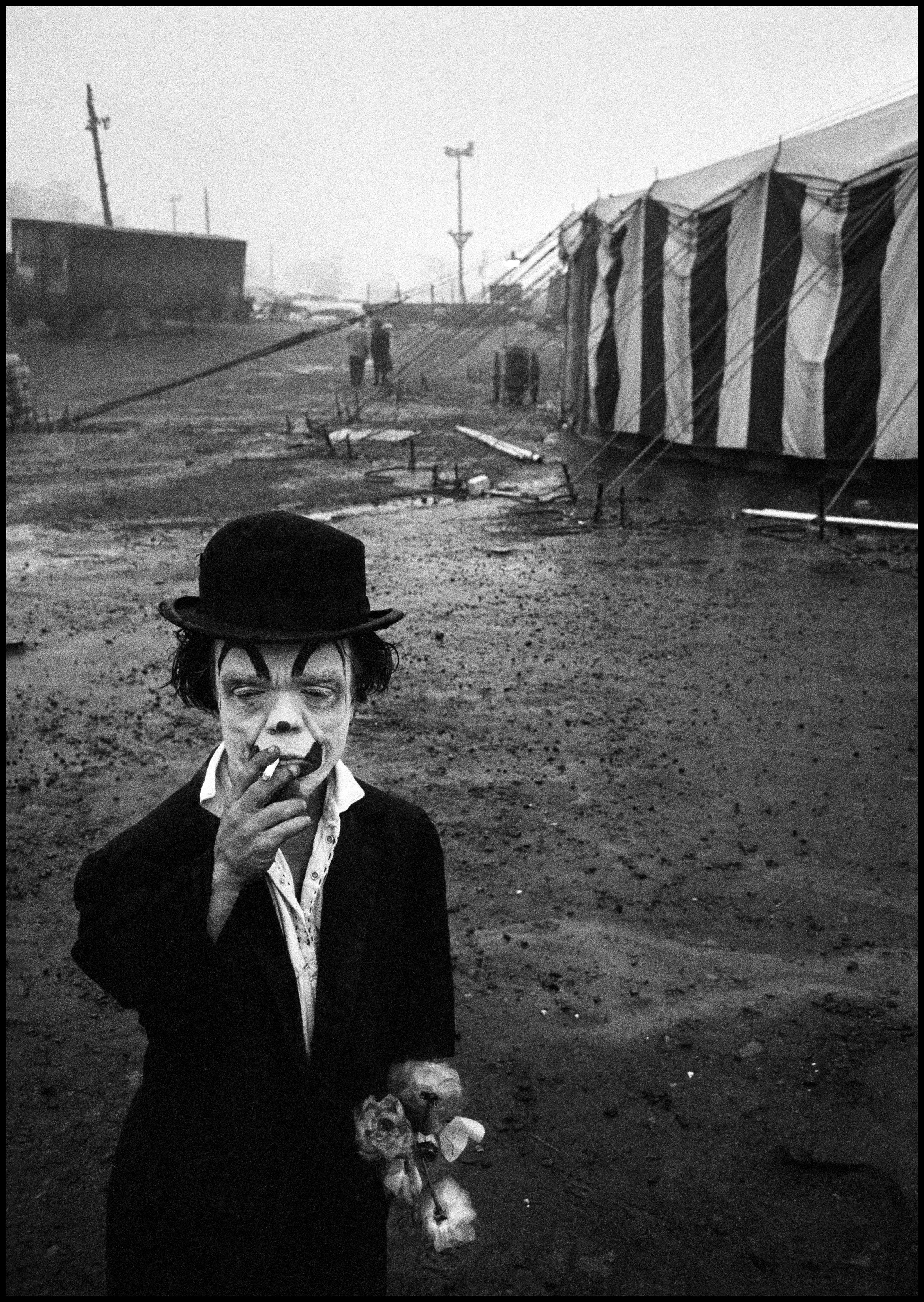'Jimmy Armstrong, Palisades, Nueva Jersey', 1958. USA. Palisades, New Jersey. 1958. The Dwarf.