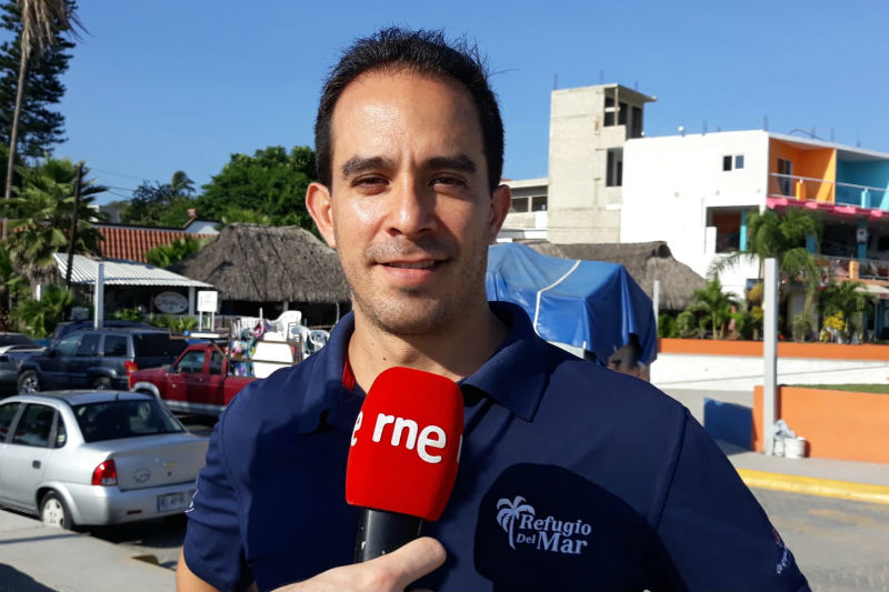 Jorge Grimaldi, gerente del hotel Refugio del Mar (Bucerías). Jorge Grimaldi, gerente del hotel Refugio del Mar (Bucerías).
