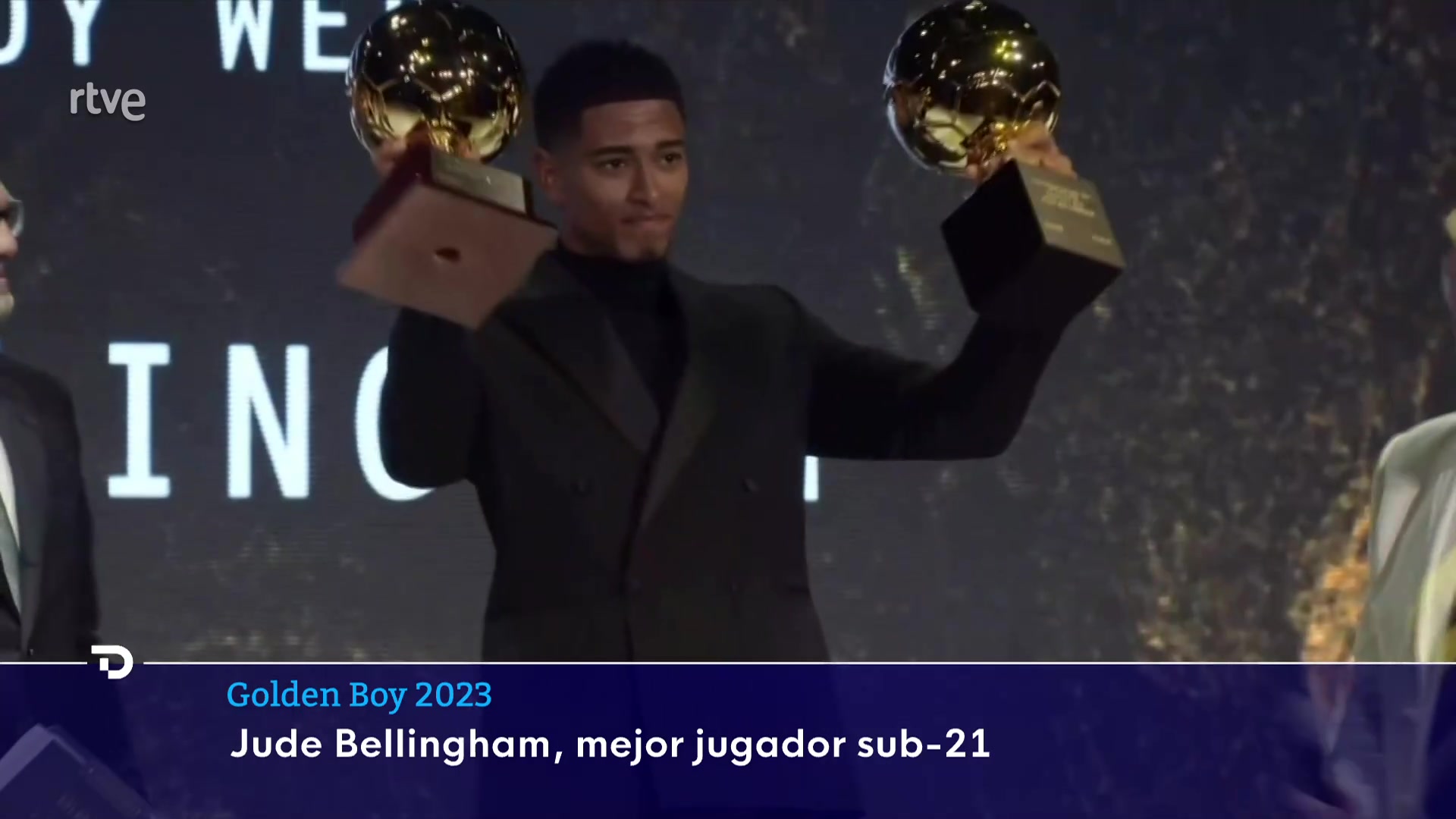 Jude Bellingham Recibe En Turín El Golden Boy 2023