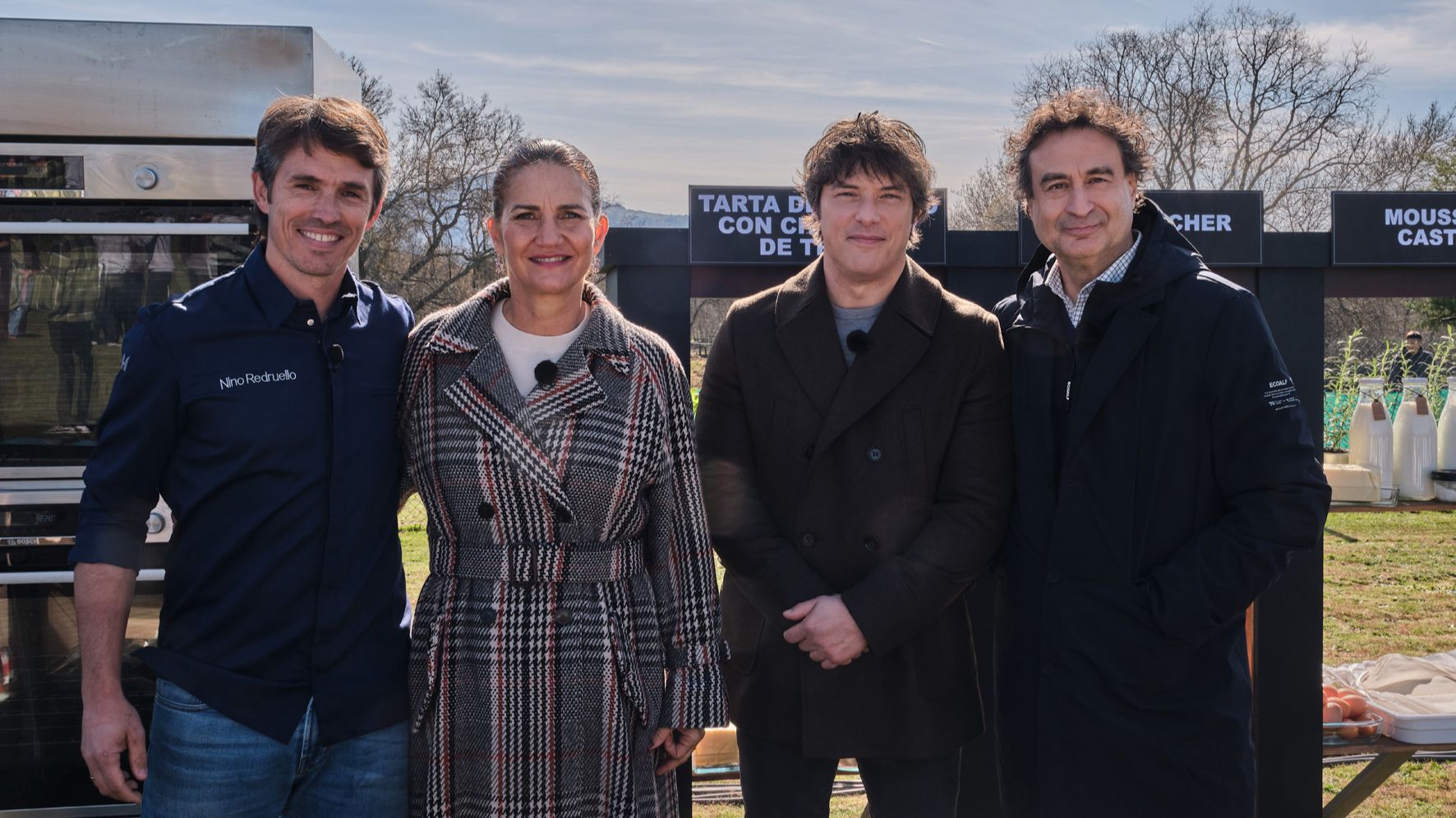 Los jueces, con Nino Pedruello en la prueba de exteriores