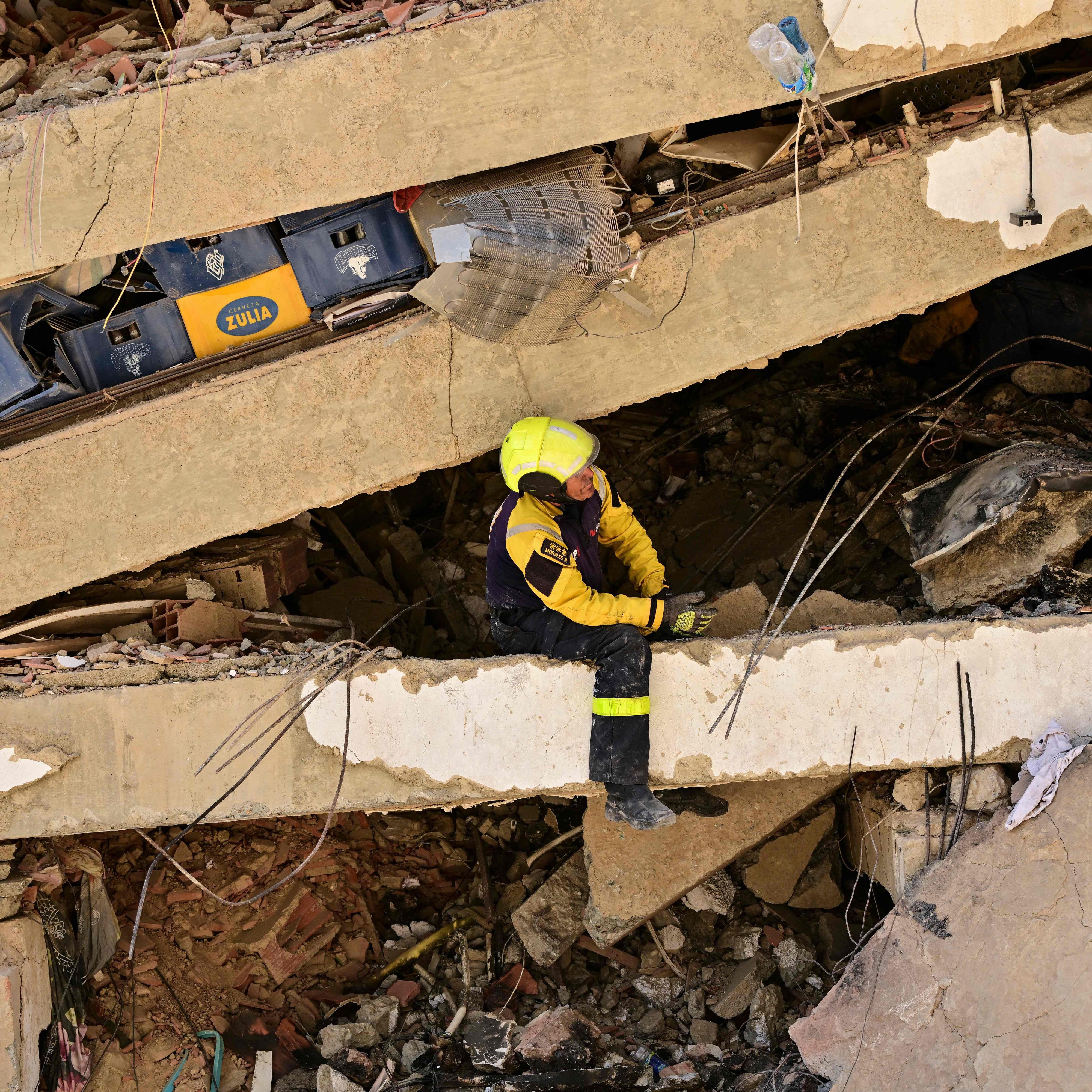 Khatara, una niña superviviente del doble terremoto de Venezuela