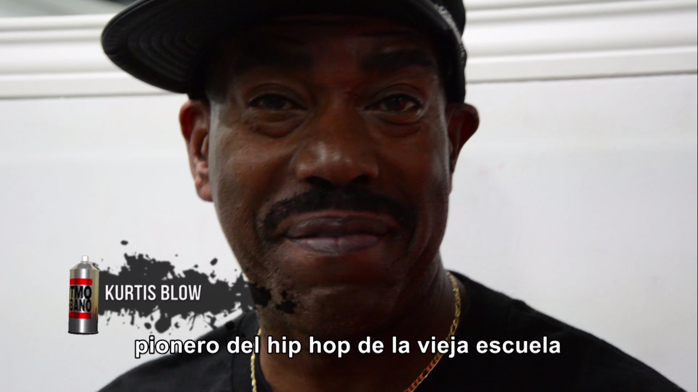 Kurtis Blow Kurtis Blow. Probablemente el primer MC de éxito a nivel mundia. Todo un caballero de los escenarios