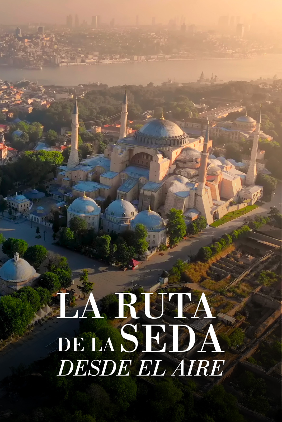 La ruta de la seda desde el aire