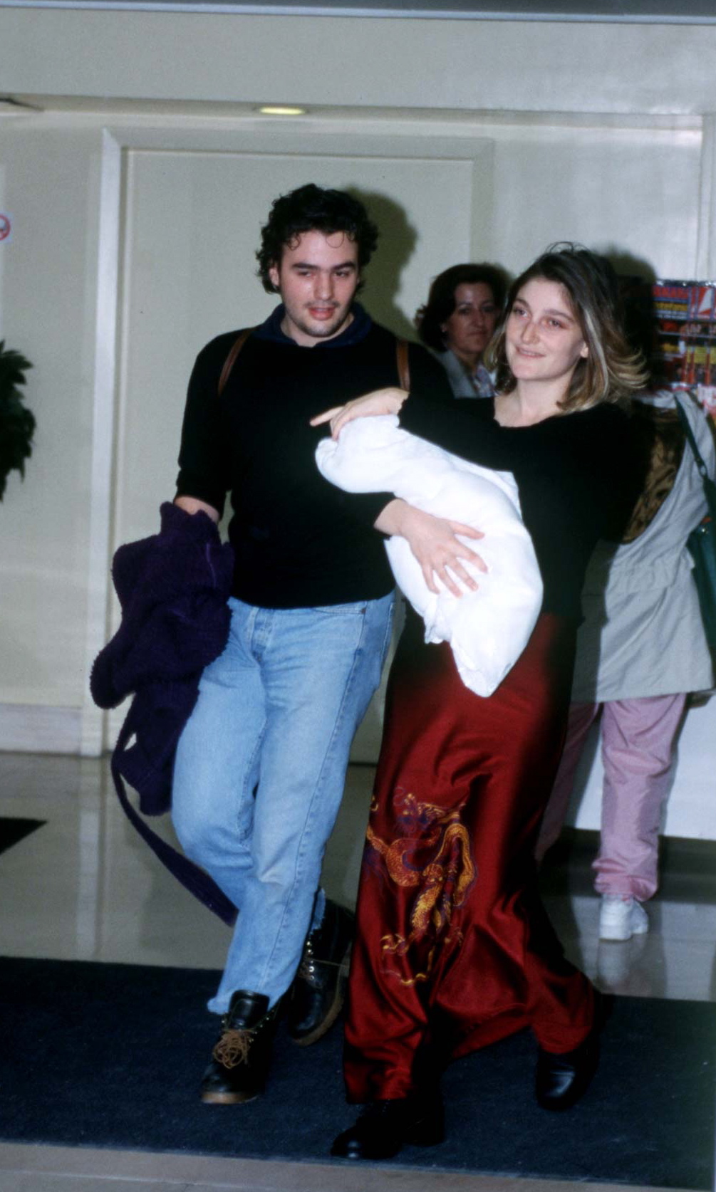 Liberto Rabal y Adriana Davidova resentan ante los medios a su hijo Daniel