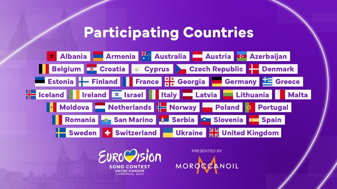 Cuántas canciones hay en eurovisión 2023