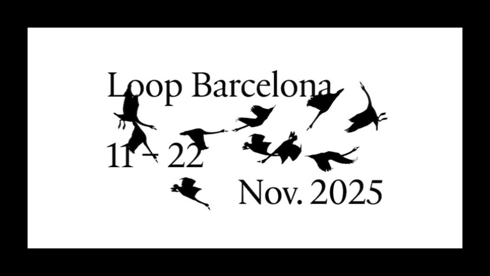 Barcelona acull LOOP 2025, festival de videoart i cinema d'artista Barcelona acull LOOP 2025, festival de videoart i cinema d'artista