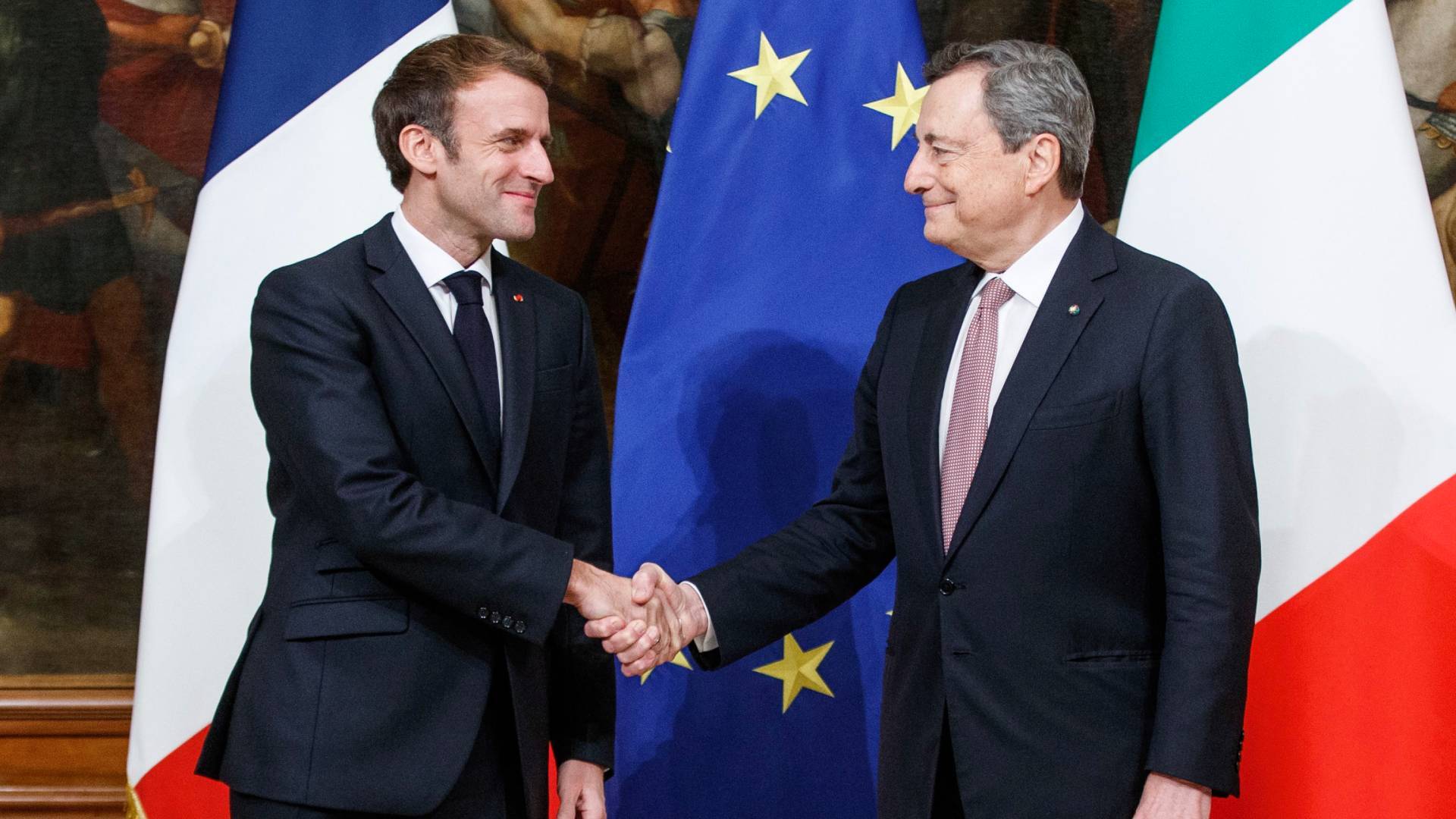 Macron y Draghi quieren reformar las reglas fiscales de la UE