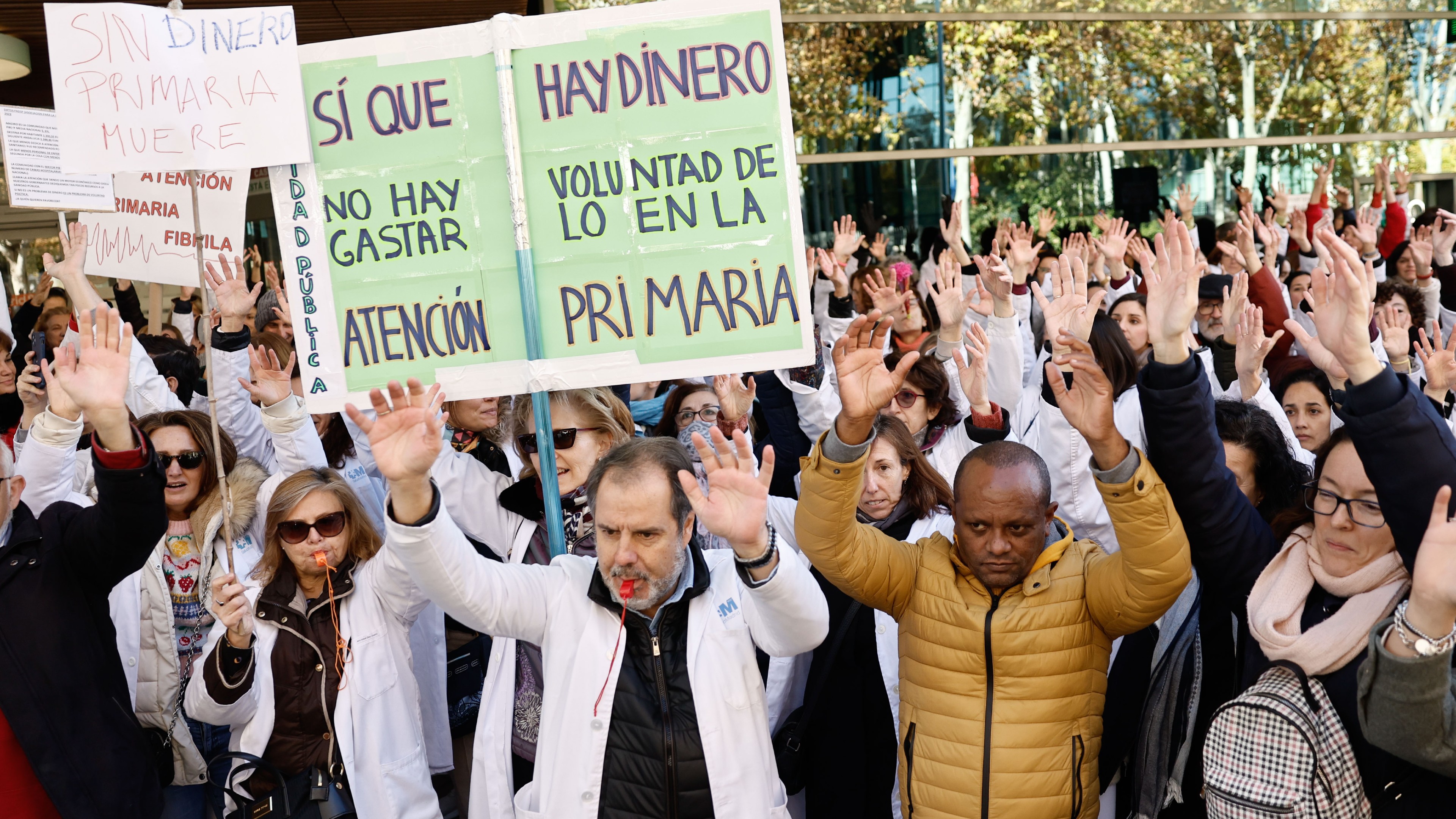 Los médicos de atención primaria de Madrid mantienen la huelga
