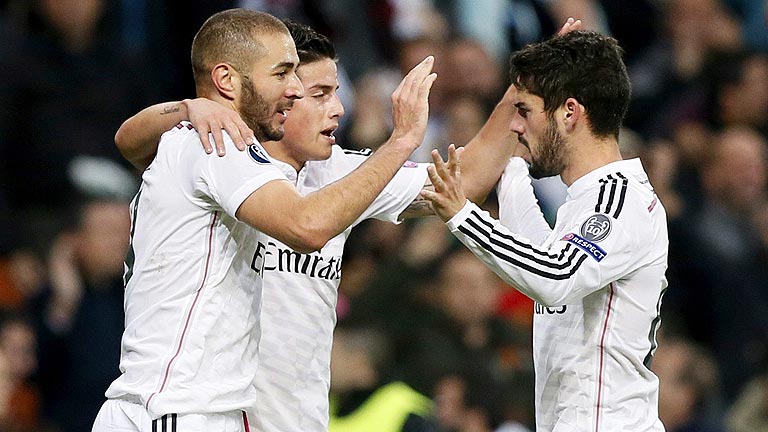 Champions League: El Madrid sentencia el pase a octavos y acota las ...
