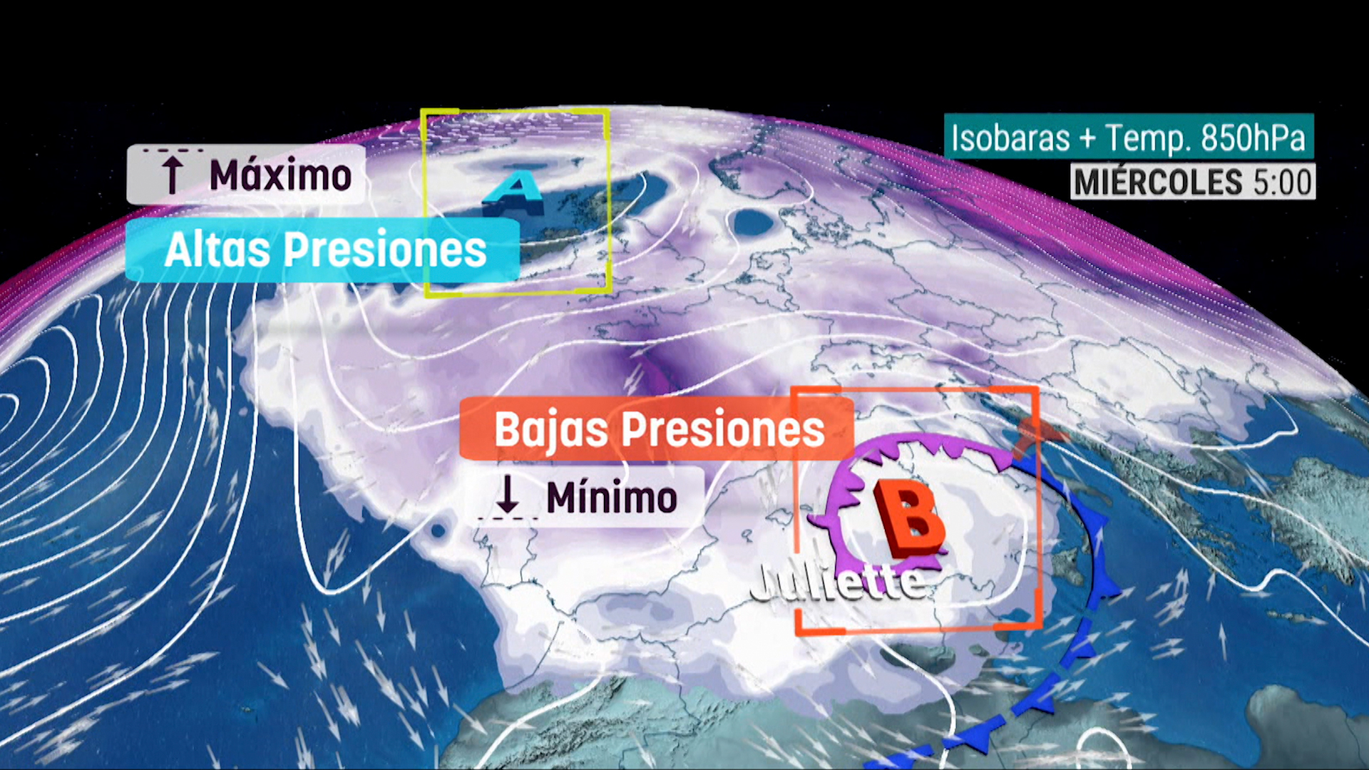 Mapa de Isobaras