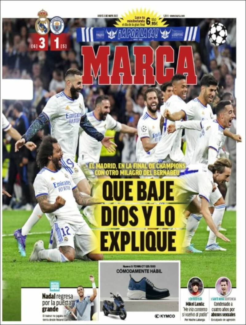 Prensa internacional real madrid