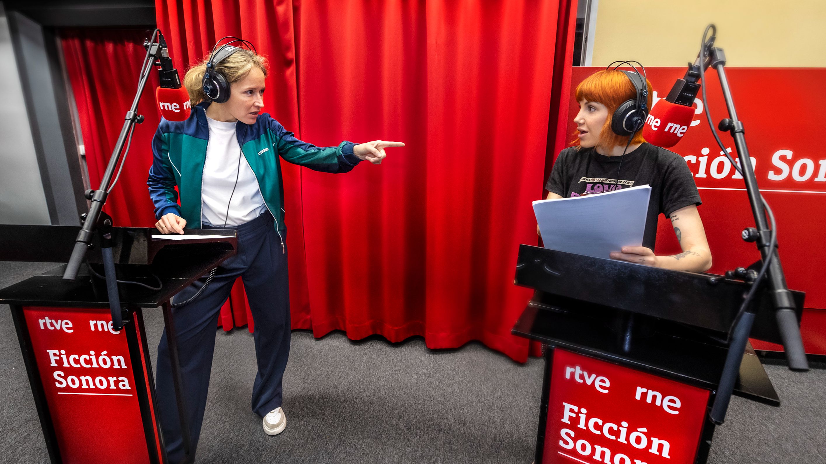 Marta Larralde y Angy Fernández encabezan el cartel de la primera ficción sonora de RTVE Audio Marta Larralde y Angy Fernández encabezan el cartel de la primera ficción sonora de RTVE Audio