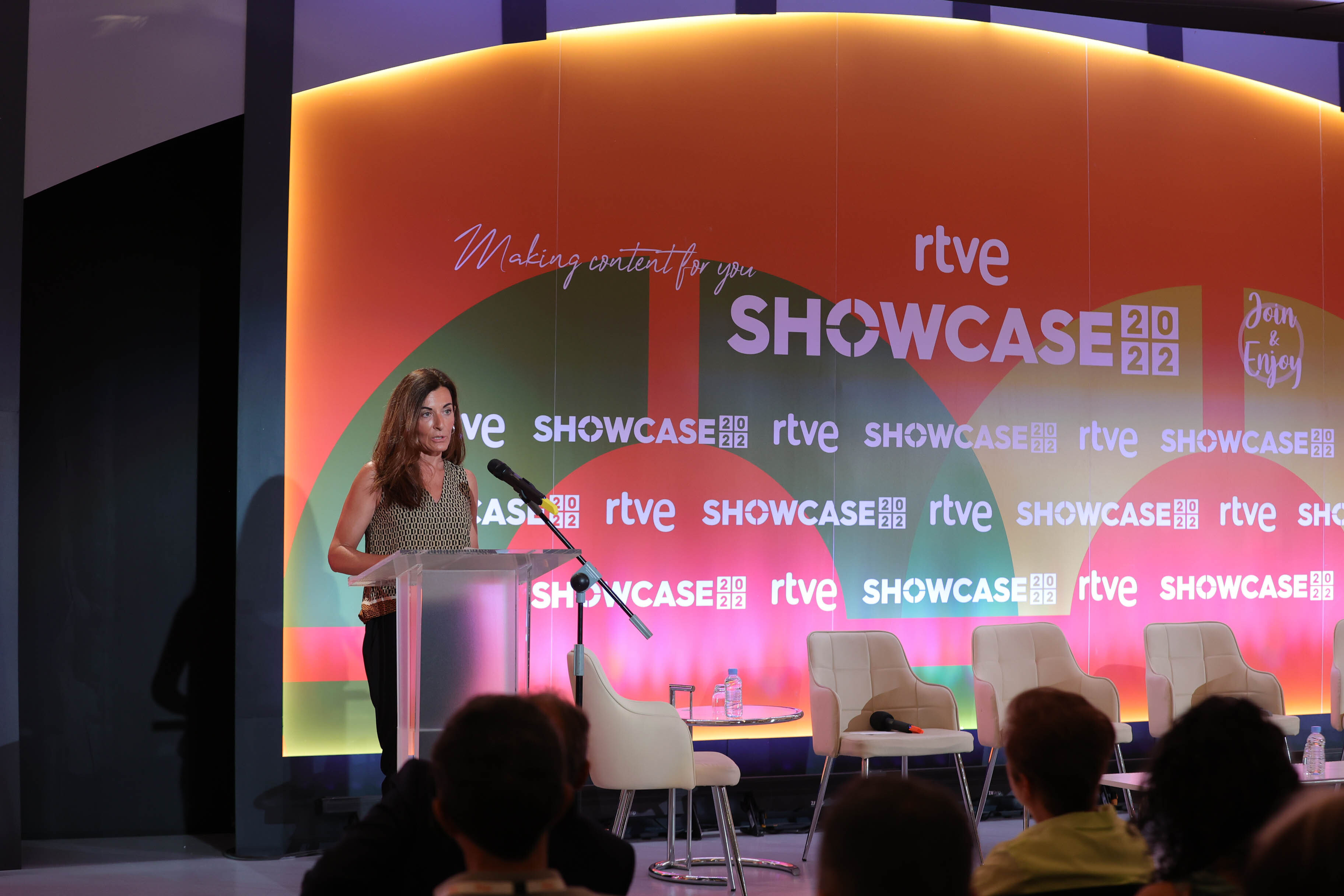 Marta Torralvo inaugura el III Showcase de RTVE