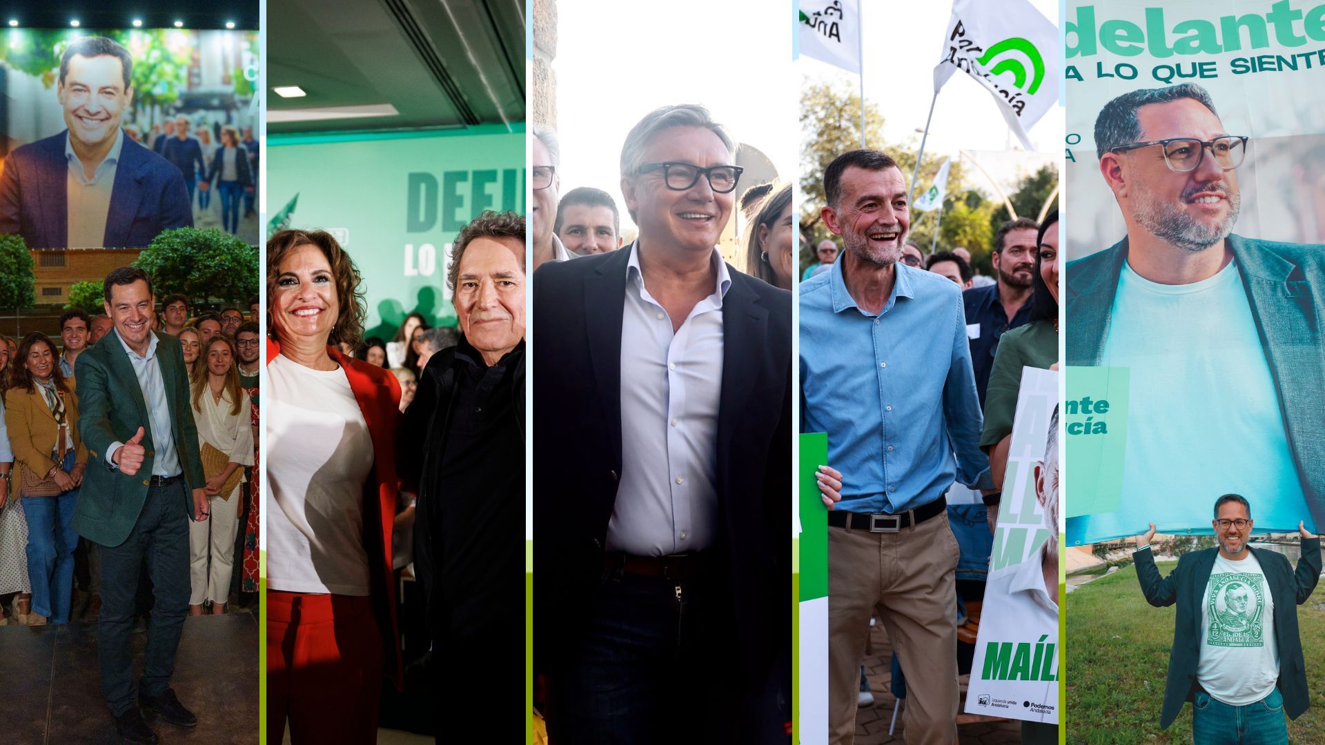Inicia la campaña electoral para las elecciones autonómicas de Andalucía 2026