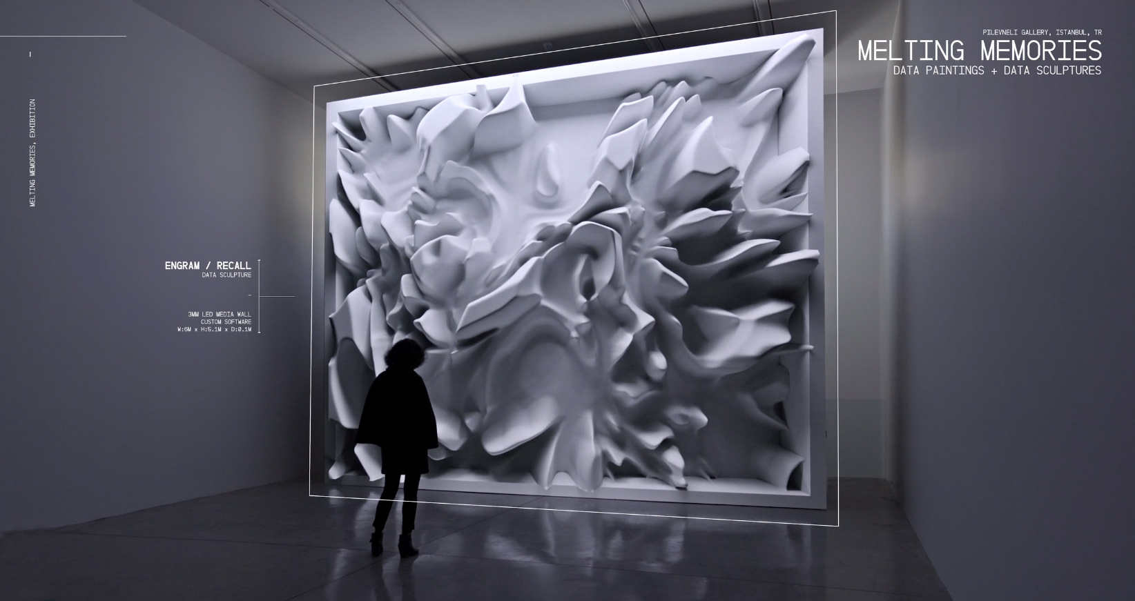 MELTING MEMORIES, de Refik Anadol (Turquía)