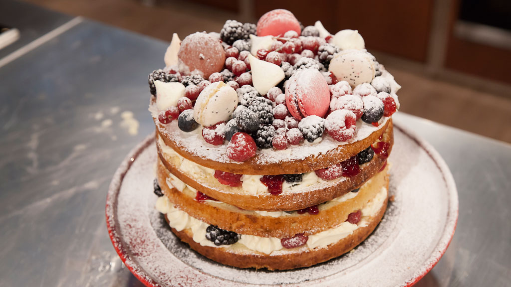 Miri S Naked Cake Decorada Con Frutos Rojos RTVE Es