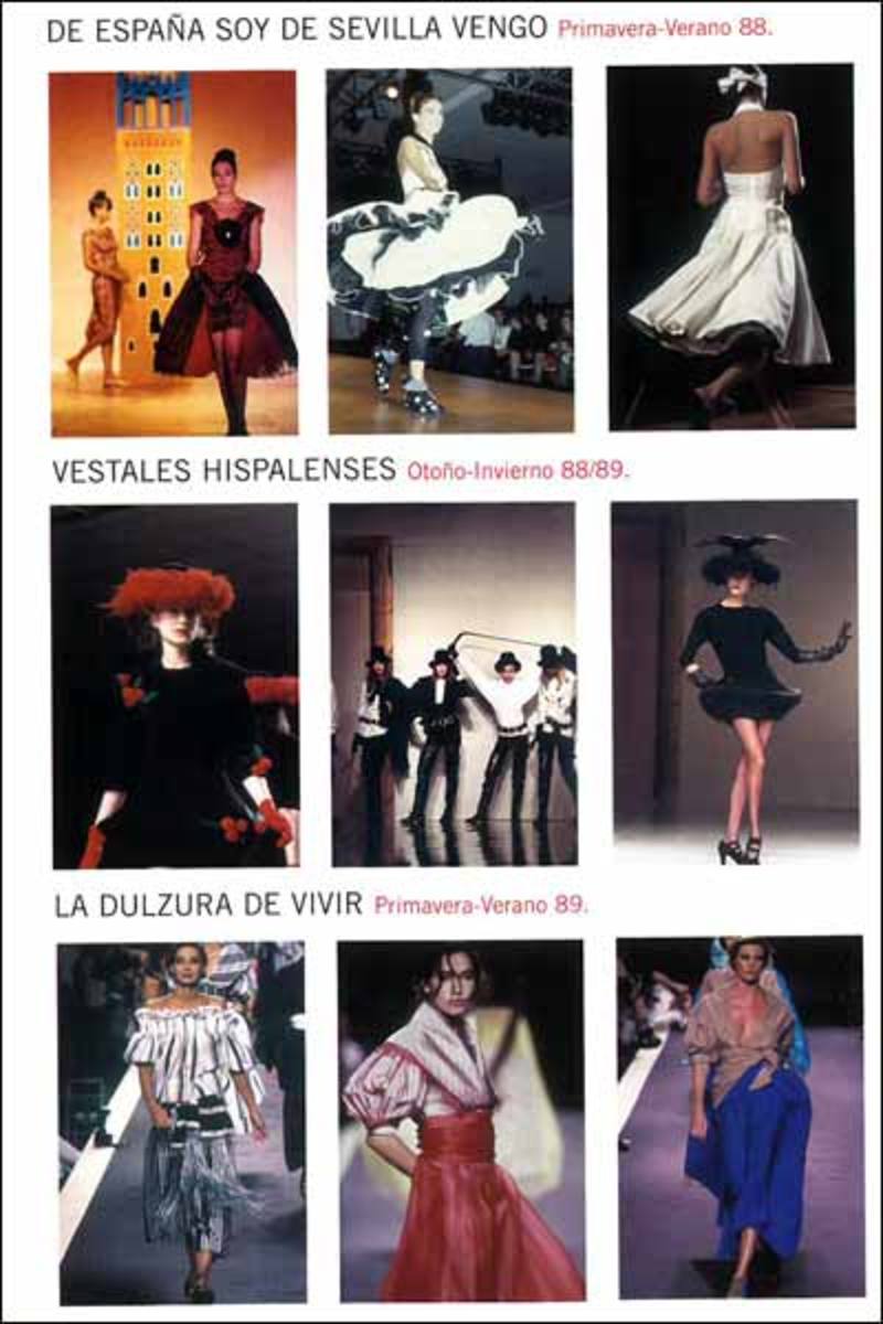 La ropa de la moda: Moda Mujer para la temporada Otoño/Invierno 1988. Marzo  de 1987 Fotografía de stock - Alamy