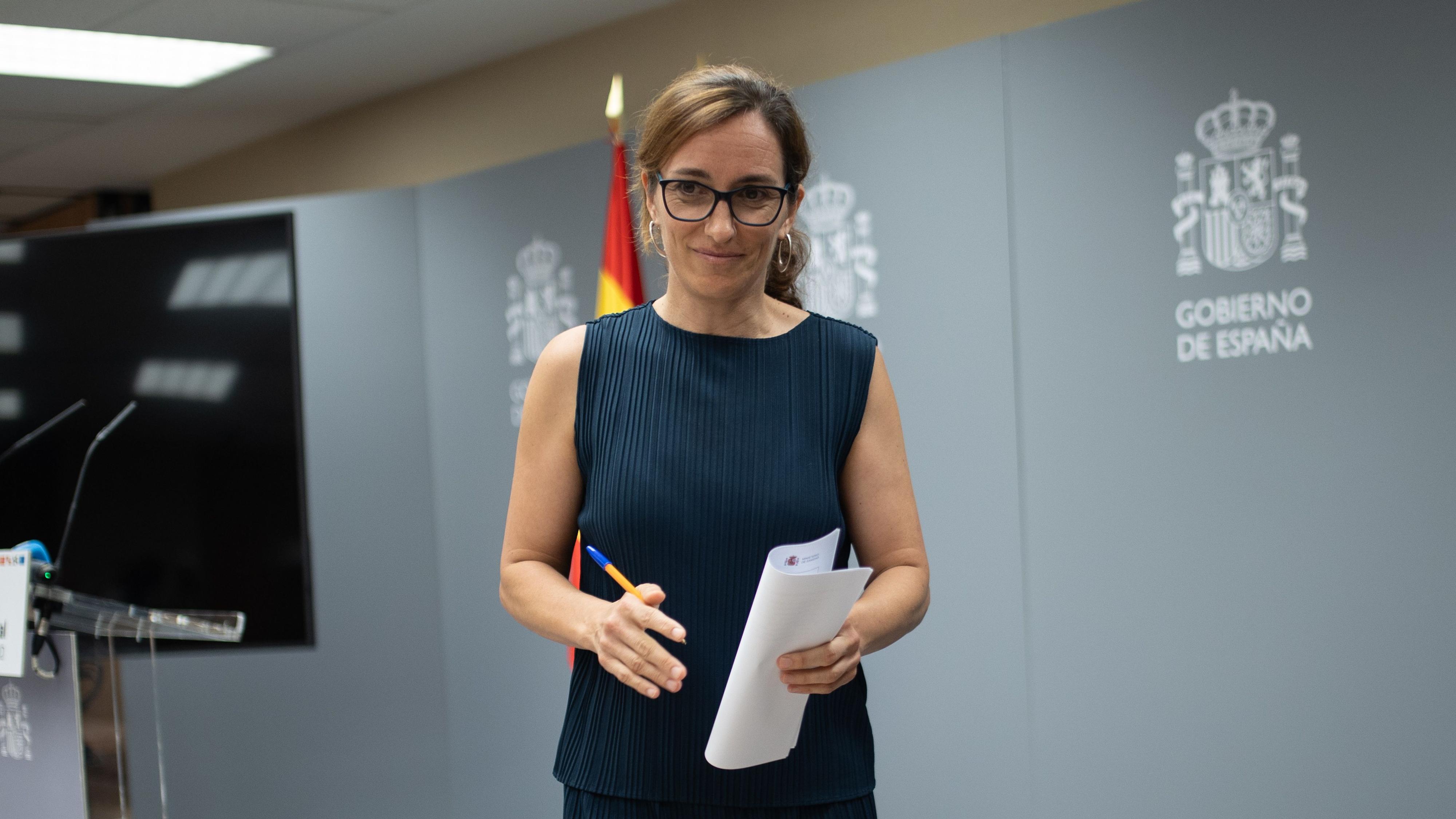 M�nica Garc�a asegura que el Gobierno est� "reforzado" y conf�a en las "garant�as" de S�nchez contra la corrupci�n