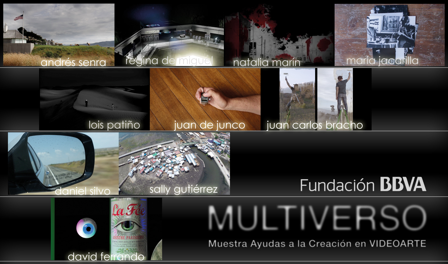 MULTIVERSO reúne los trabajos de los 10 artistas beneficiarios de las Ayudas a la Creación en Videoarte Fund. BBVA 2014