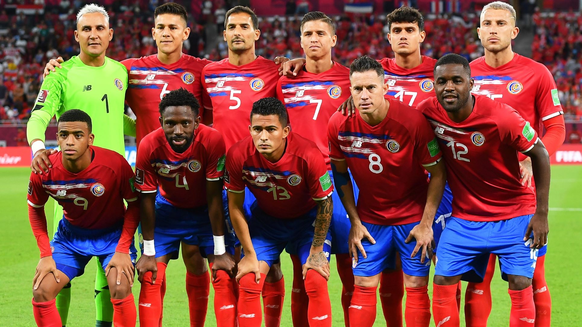 Selección de Costa Rica jugadores y partidos Mundial Qatar 2022