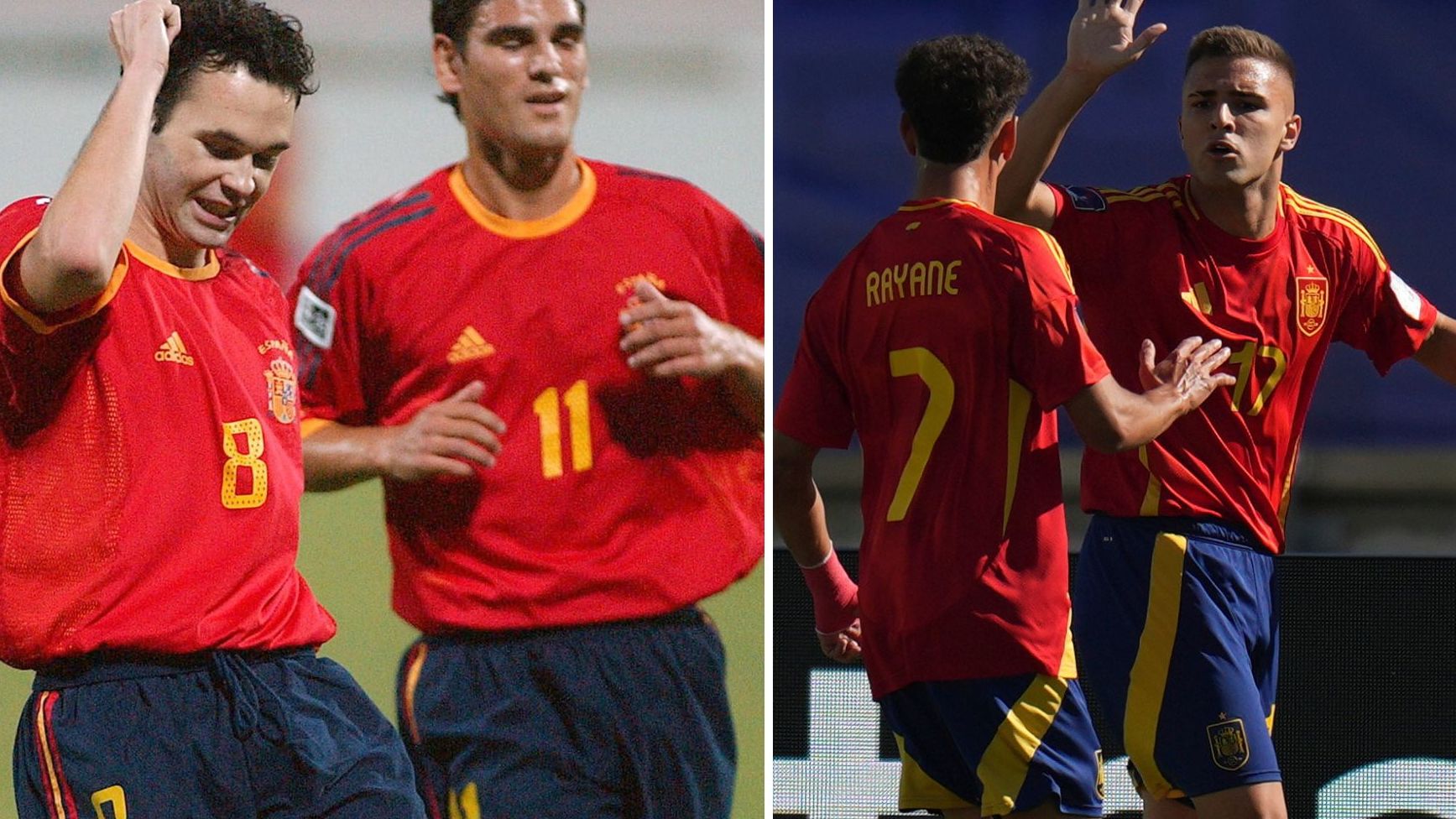 La selección Sub-20 se mira en la España de Iniesta en 2003 para romper la maldición de cuartos